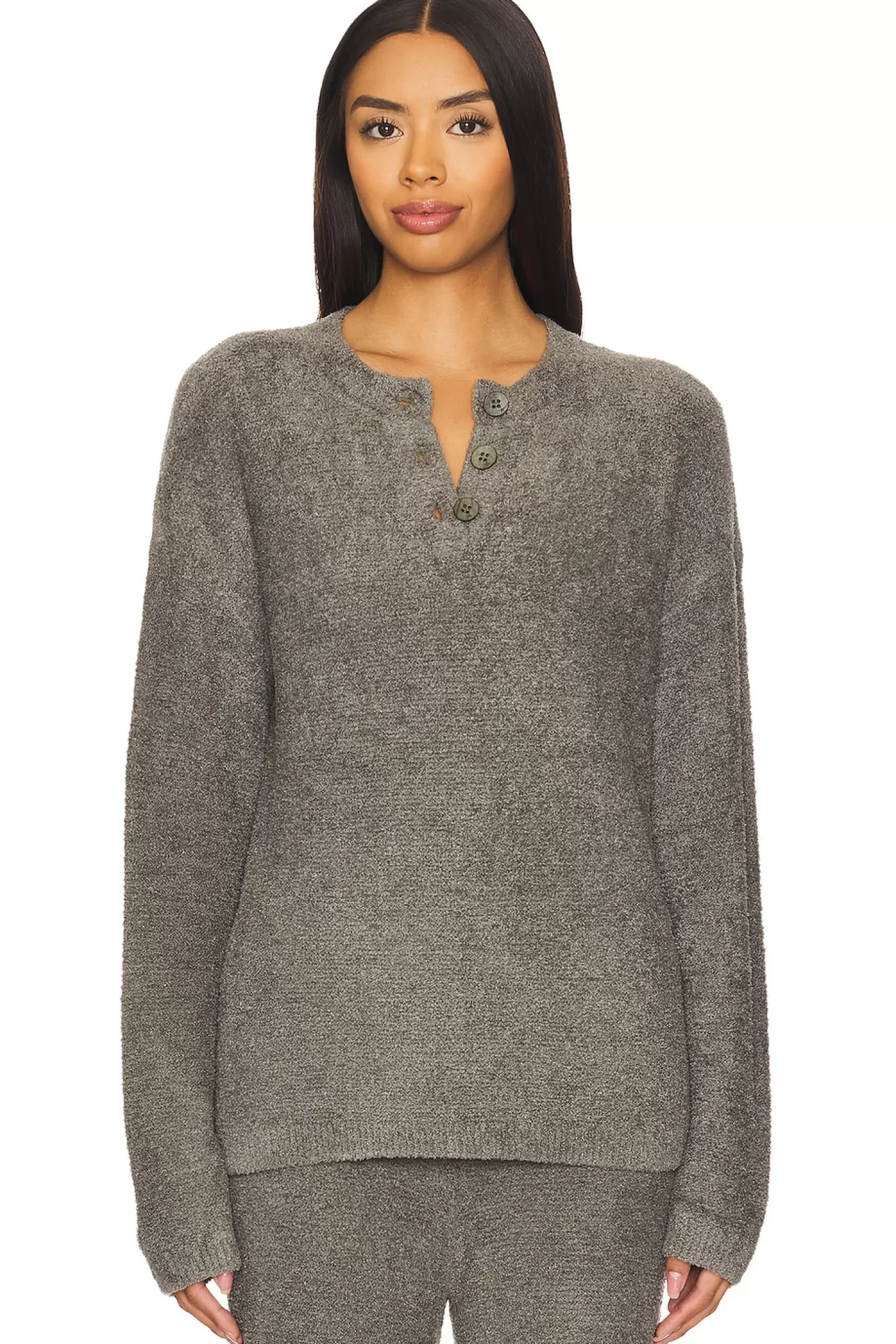 CozyChic Lite Textured Pullover>Barefoot Dreams New