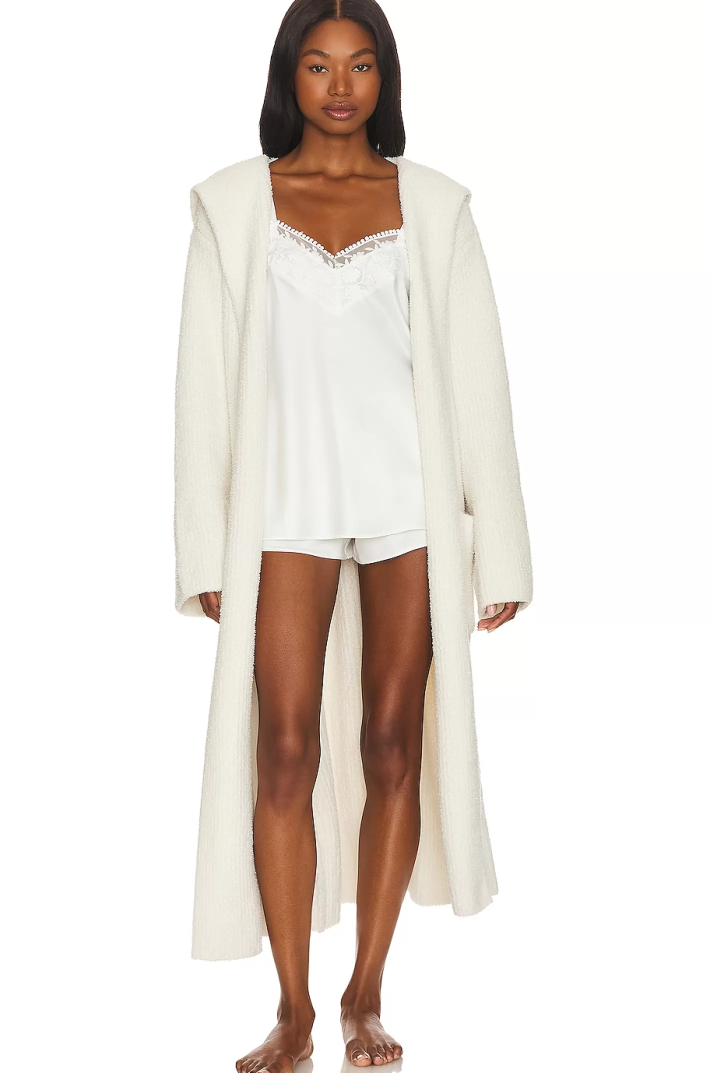 CozyChic Ribbed Hooded Robe>Barefoot Dreams Cheap