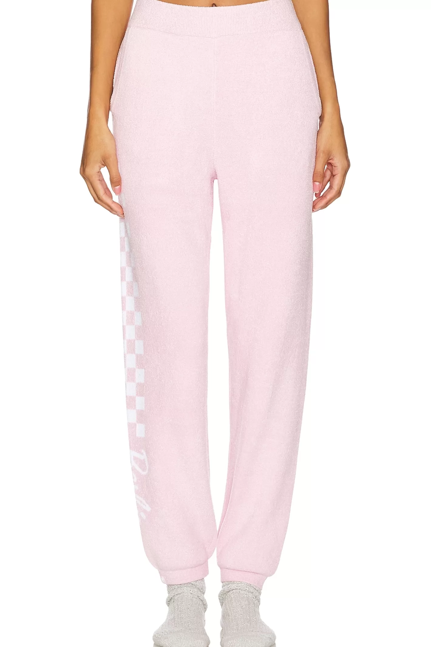 CozyChic Ultra Light Barbie Checkered Jogger>Barefoot Dreams Online