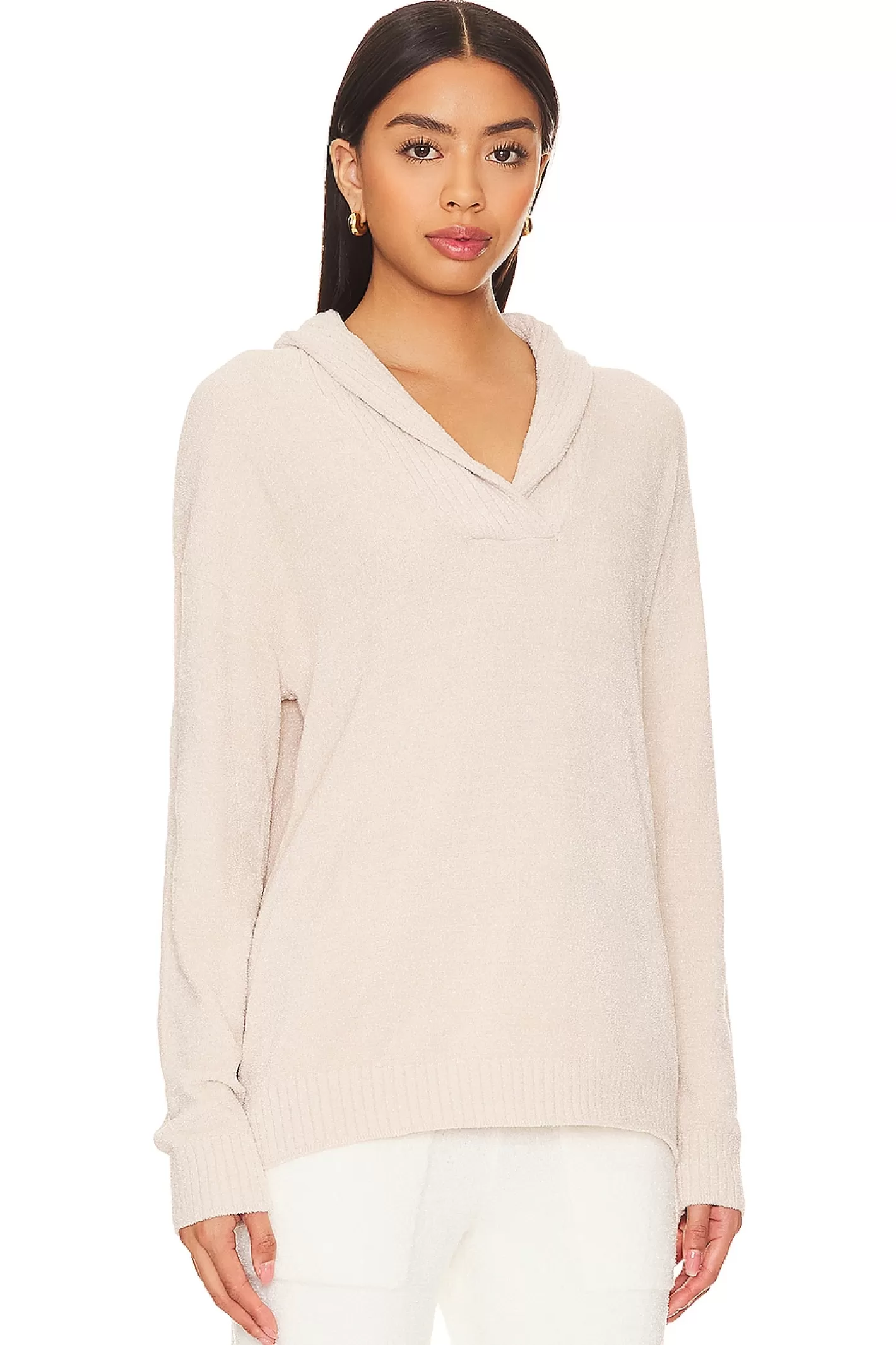 CozyChic Ultra Lite Ribbed Shawl Pullover>Barefoot Dreams Clearance