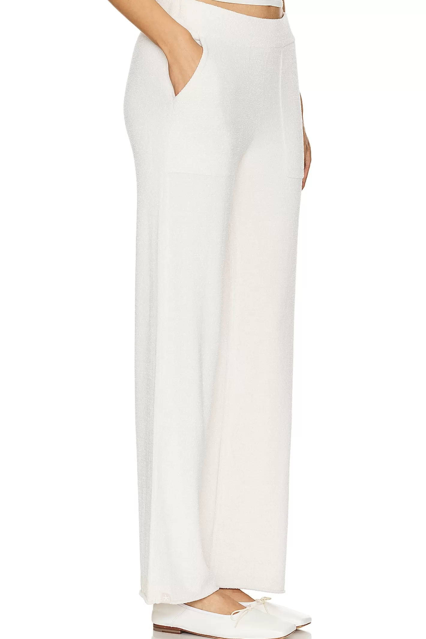 CozyChic Ultra Lite Wide Leg Rolled Hem Pant>Barefoot Dreams Flash Sale