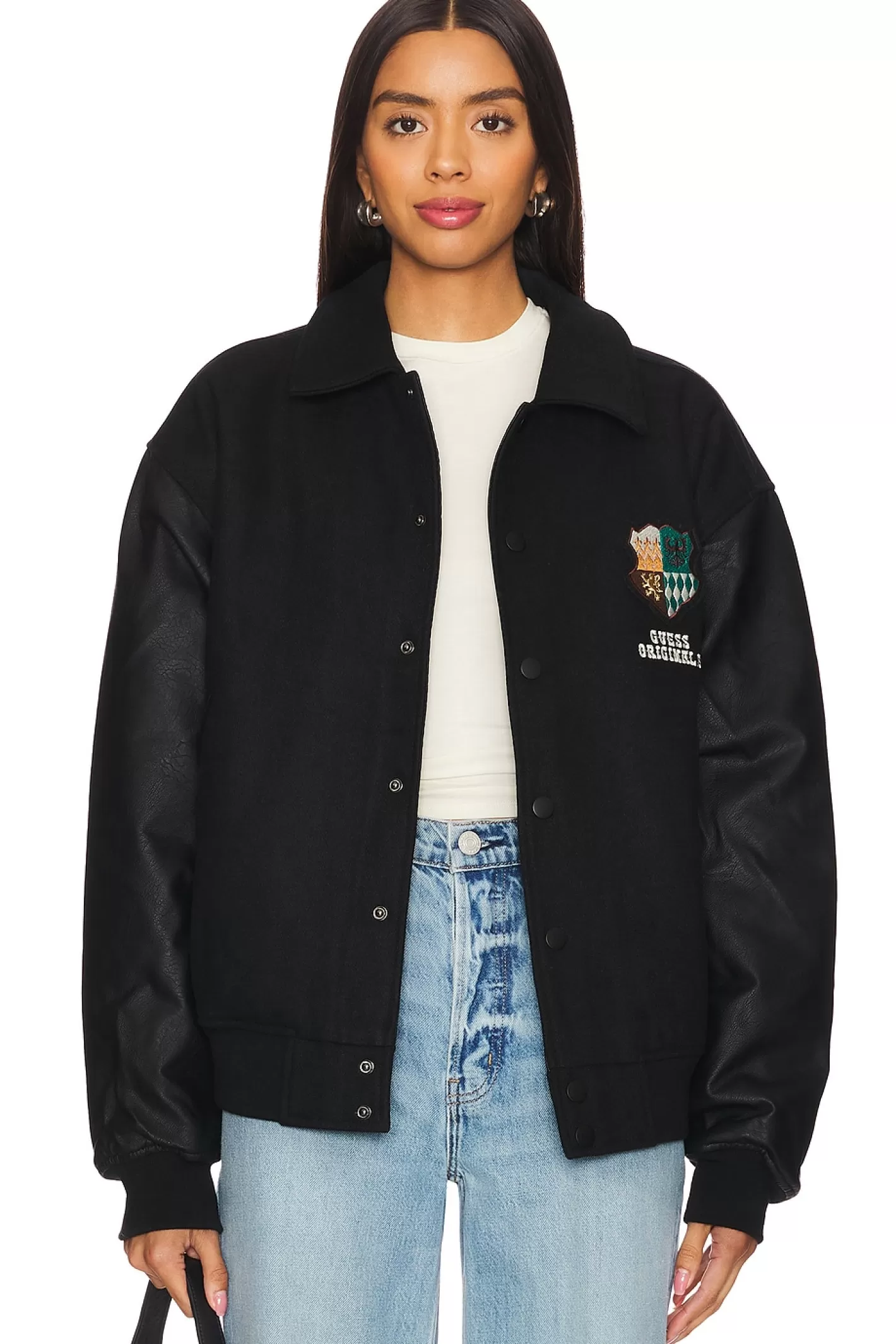 Crest Letterman Jacket>Guess Originals Outlet