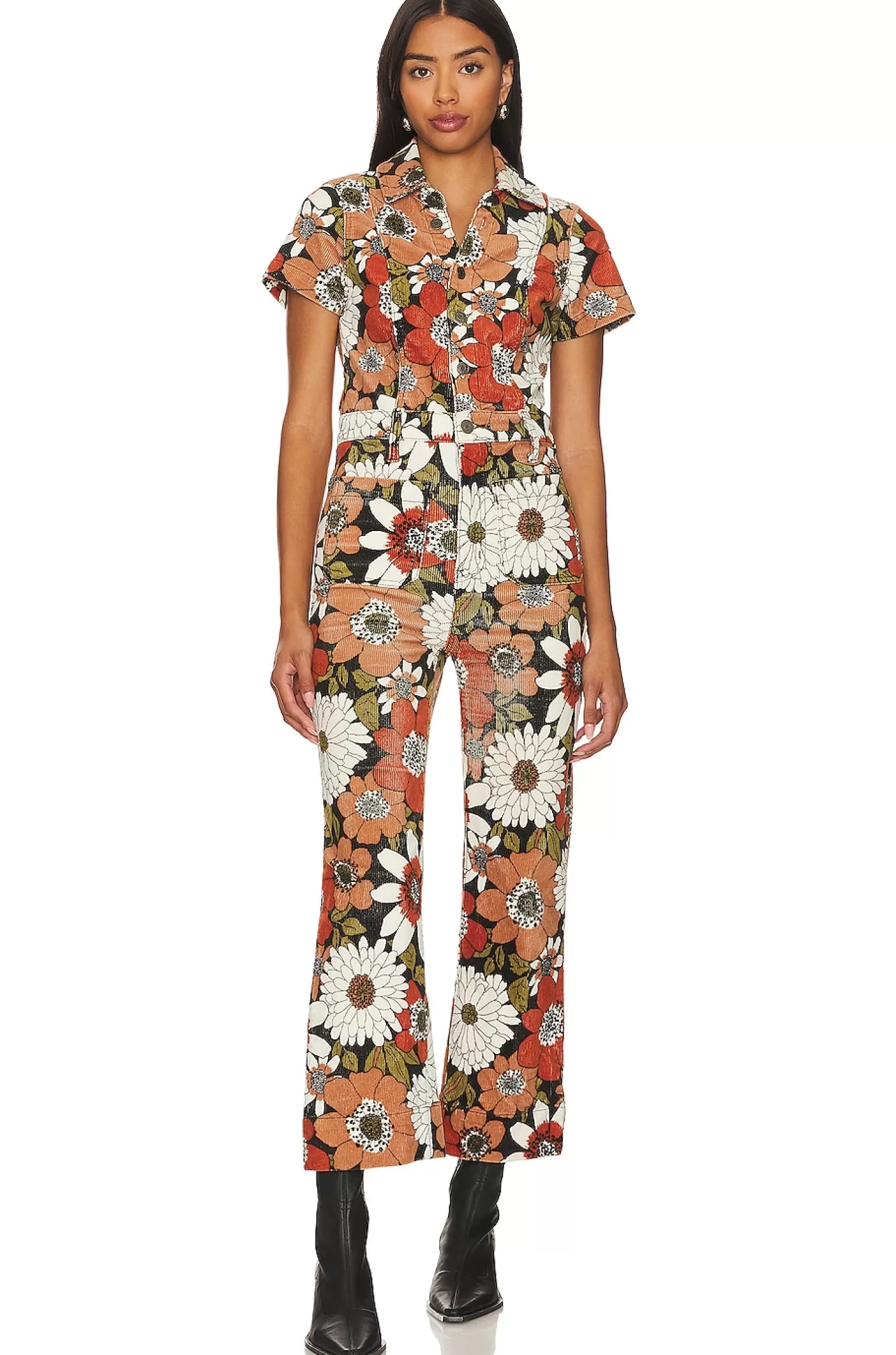 Cropped Everhart Jumpsuit>Show Me Your Mumu Sale