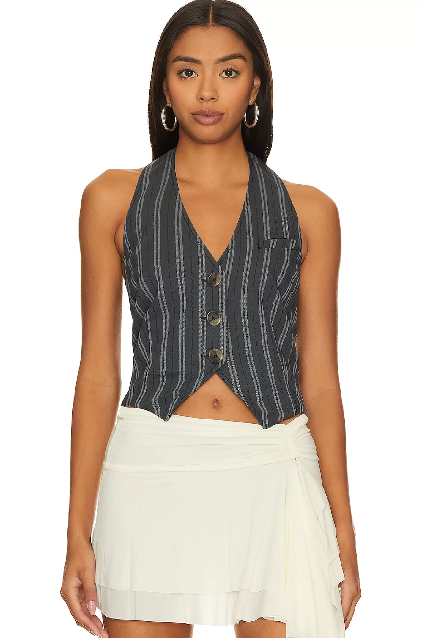 Dakota Vest>Free People Cheap