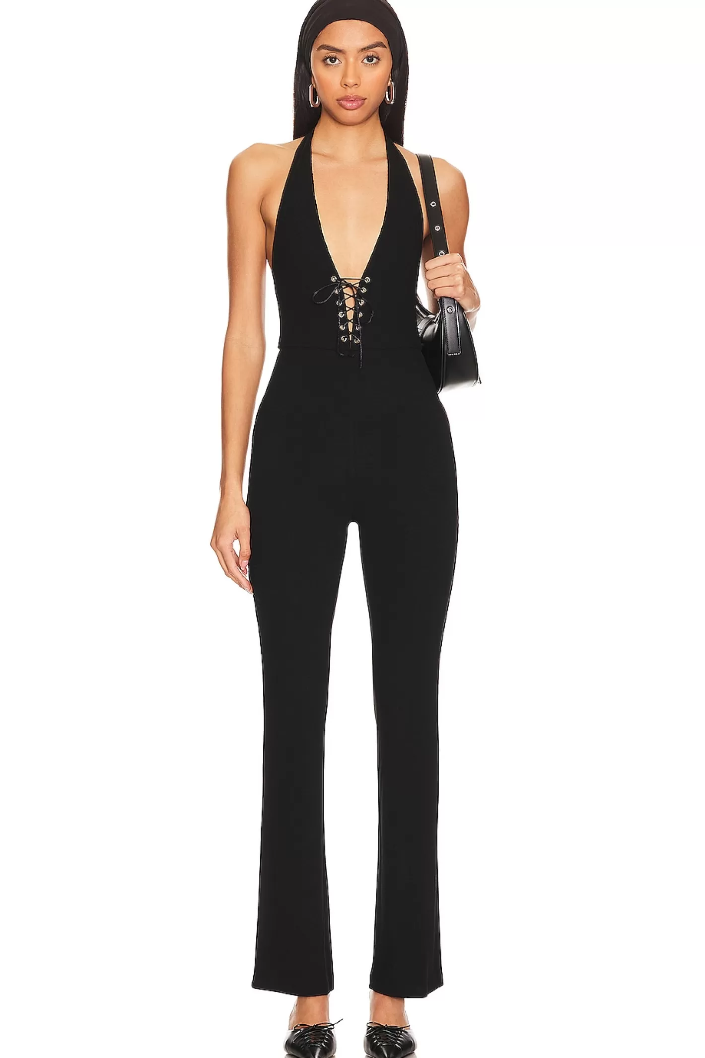 Dela Lace Up Jumpsuit>superdown Hot