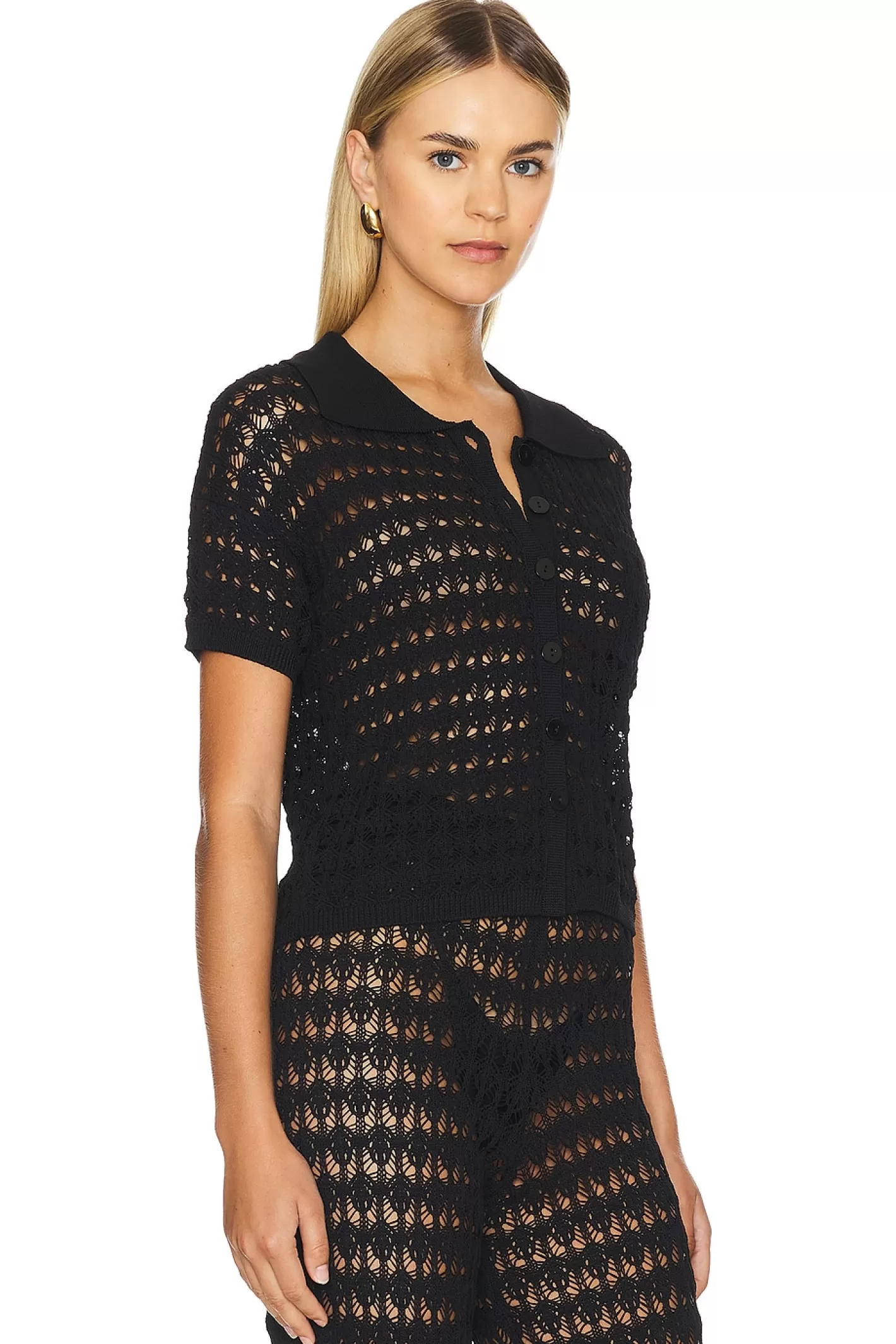 Delfina Crochet Top>LNA Cheap