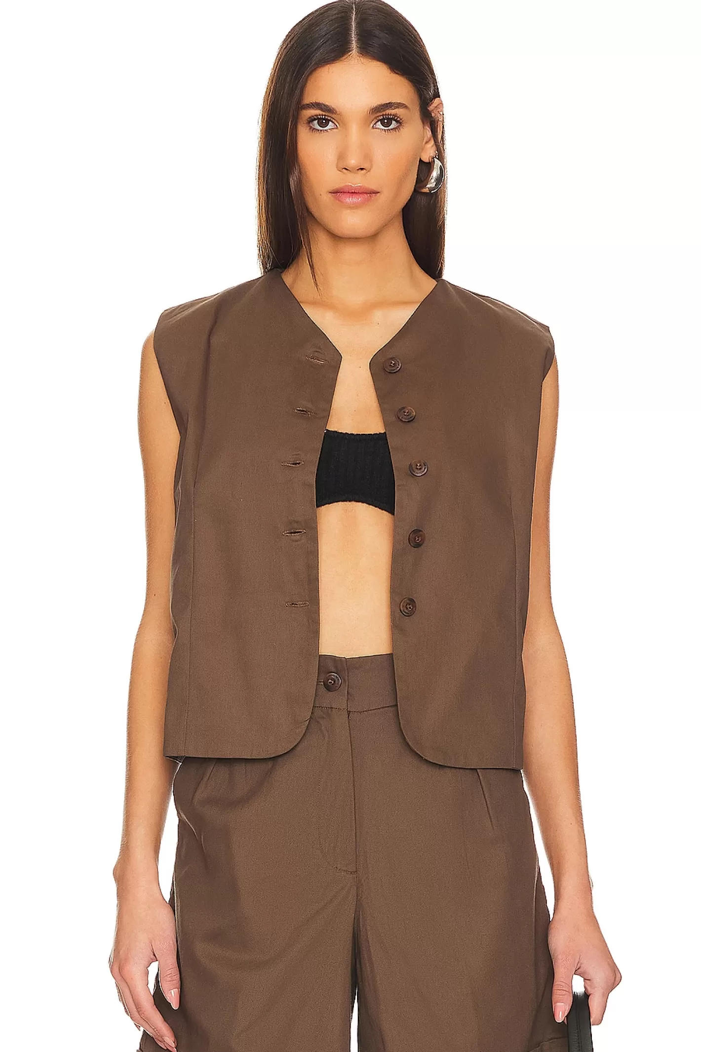 Delfina Vest>FAITHFULL THE BRAND Fashion