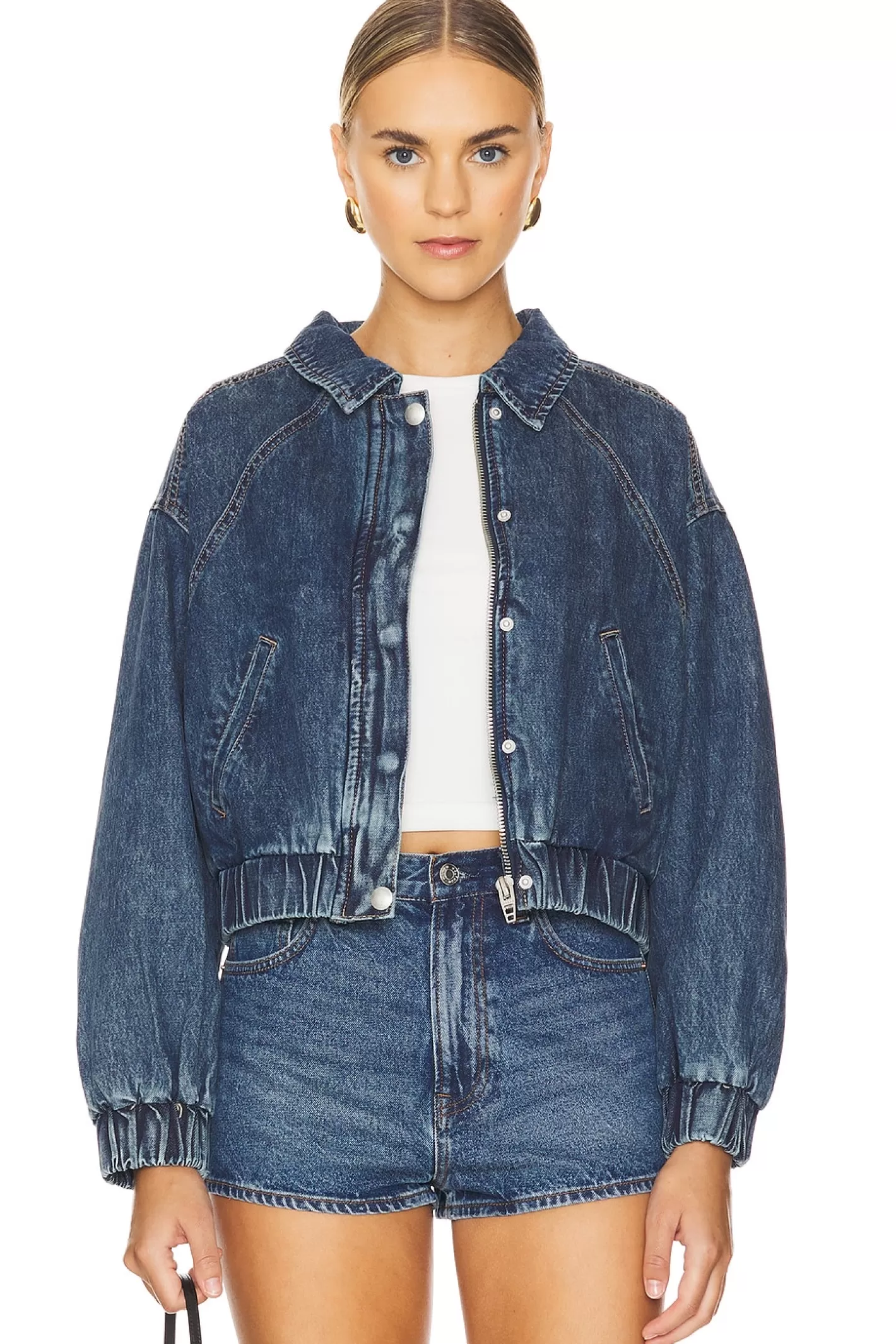 Denim Bomber Jacket>BLANKNYC Hot