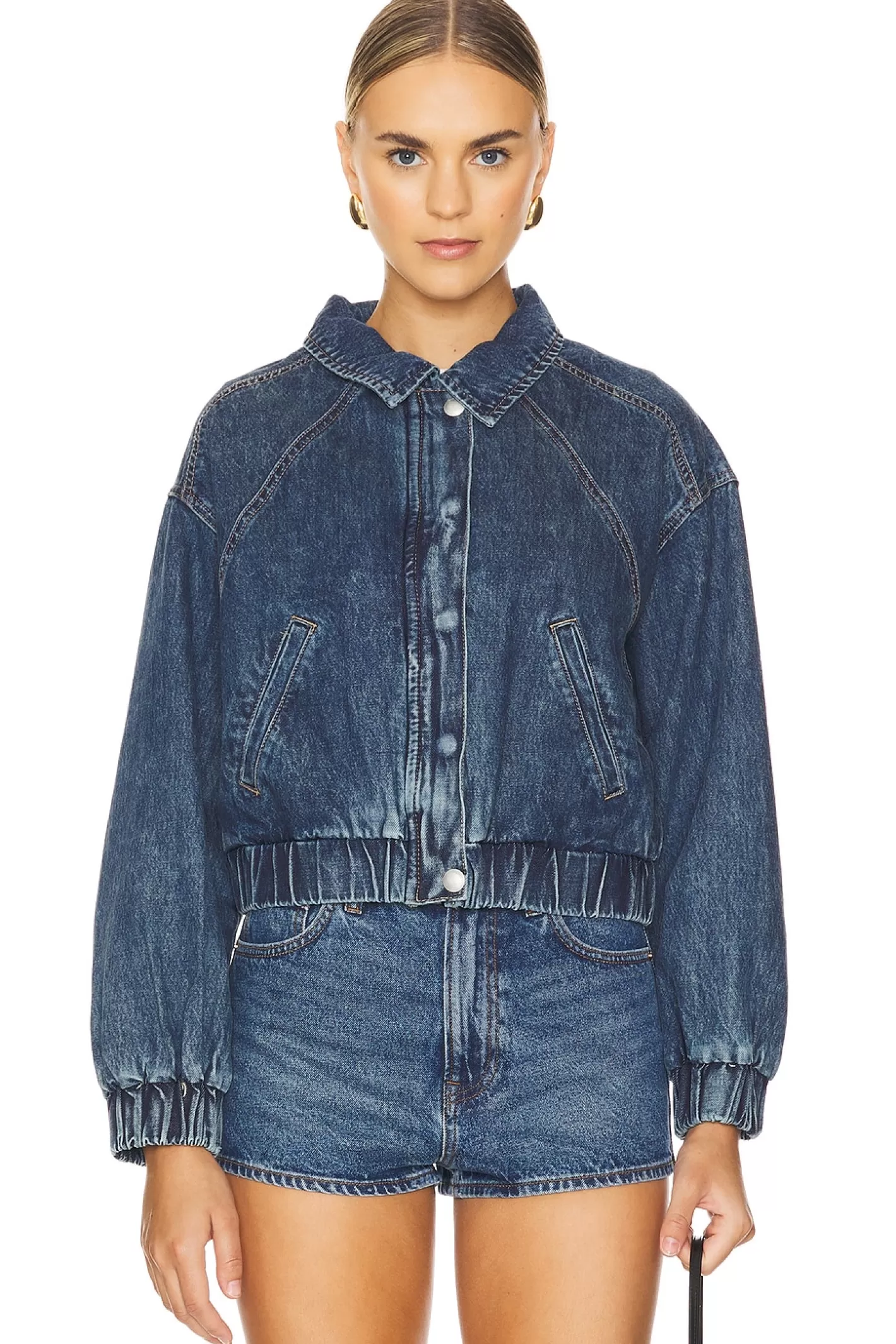 Denim Bomber Jacket>BLANKNYC Hot