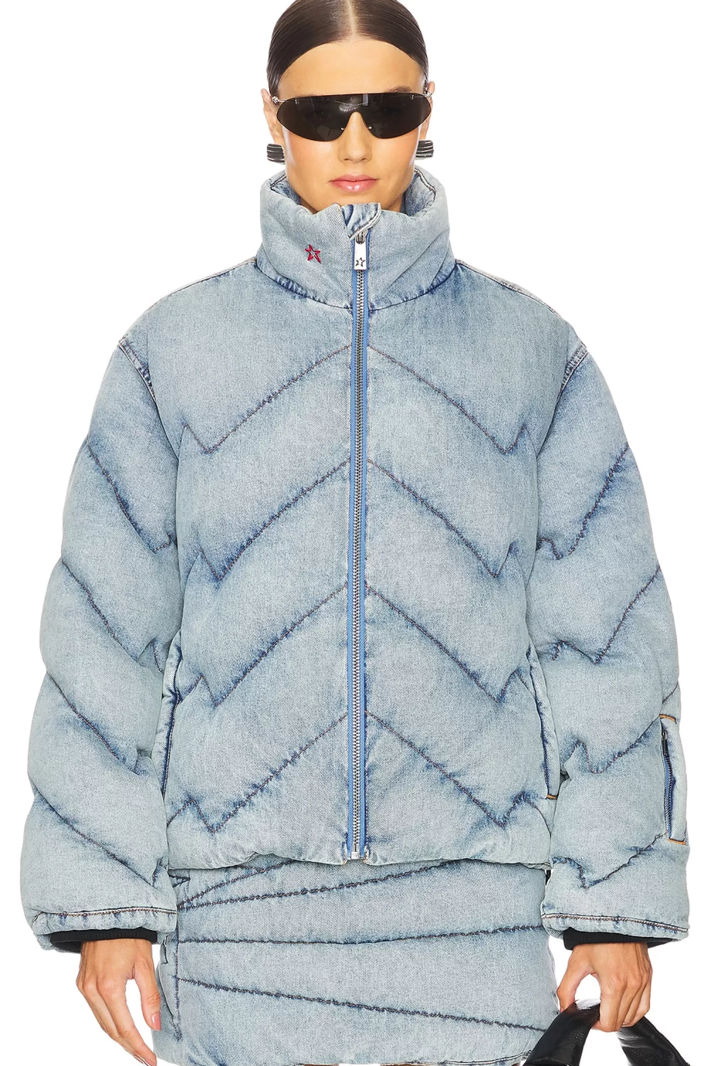 Denim Puffer Jacket>Perfect Moment Online