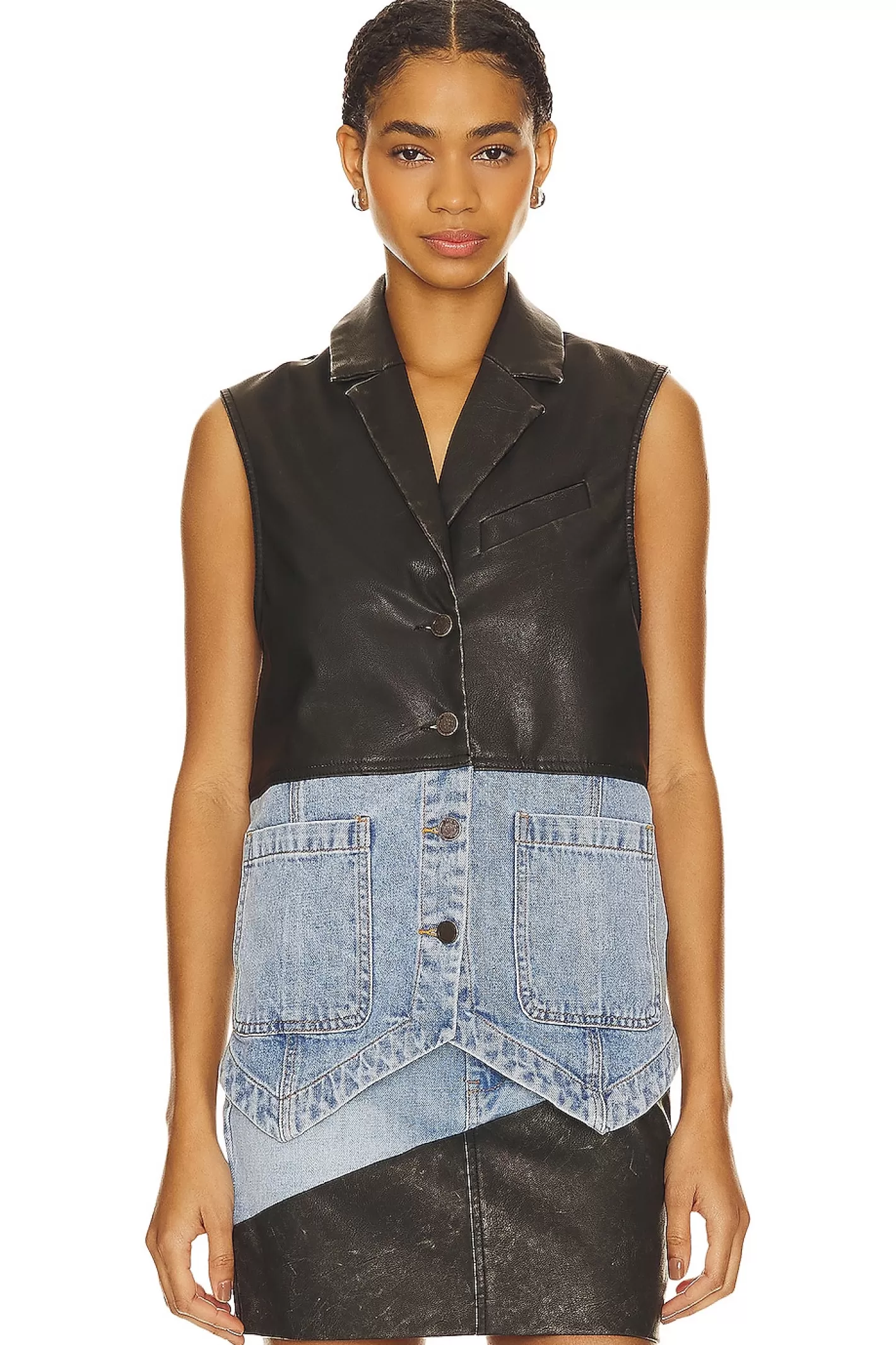 Denim Vest>BLANKNYC Fashion