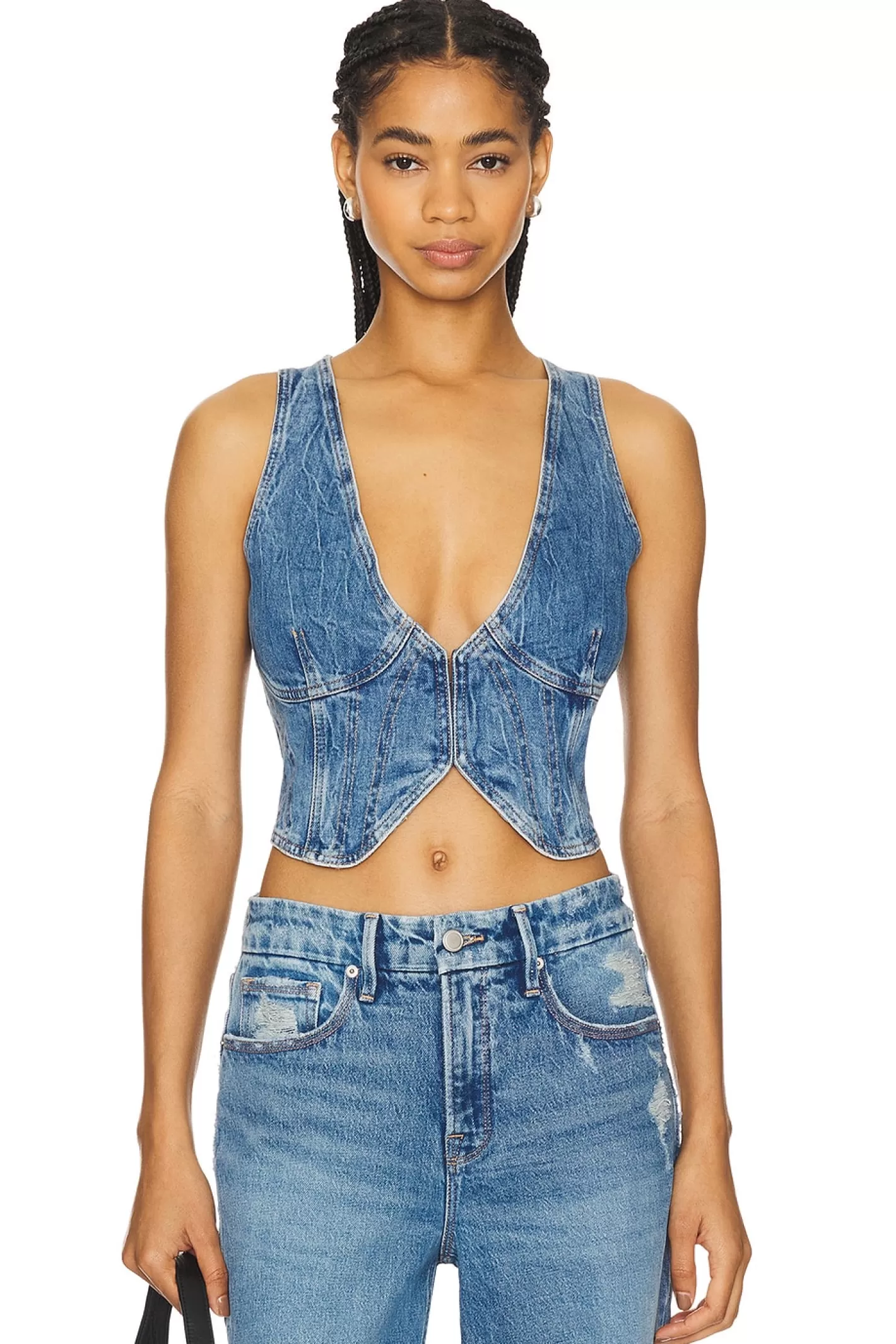 Denim Vest>Good American Shop