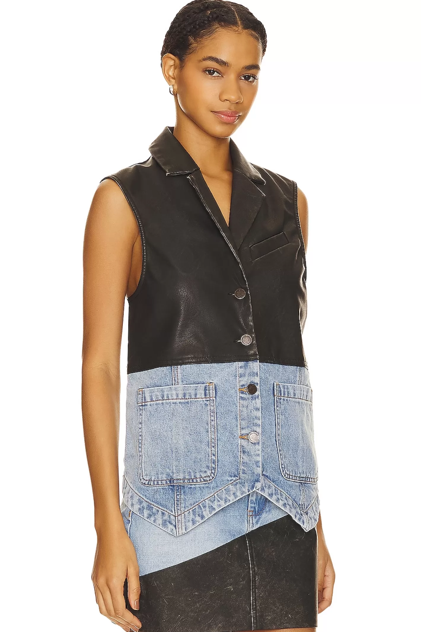 Denim Vest>BLANKNYC Fashion