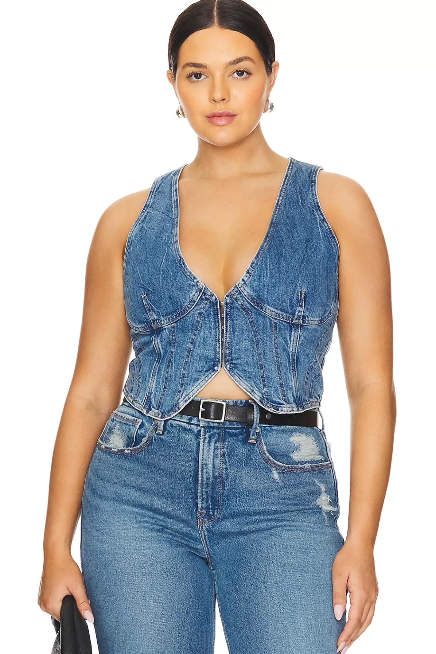 Denim Vest>Good American Shop