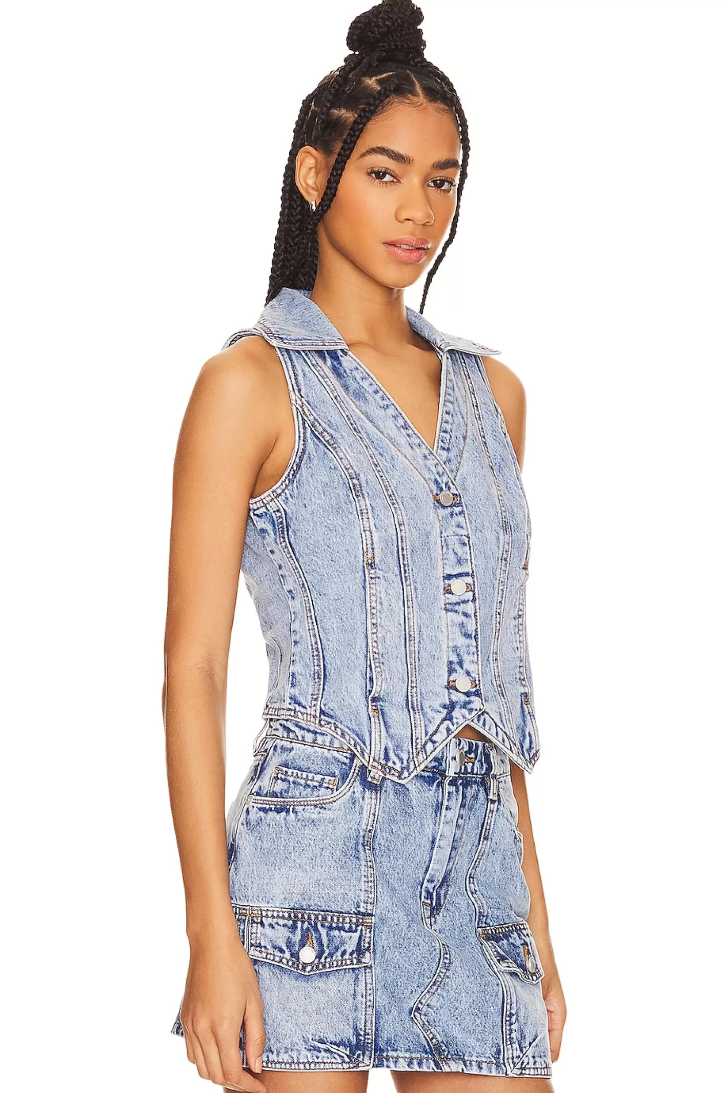 Denim Vest>BLANKNYC Fashion