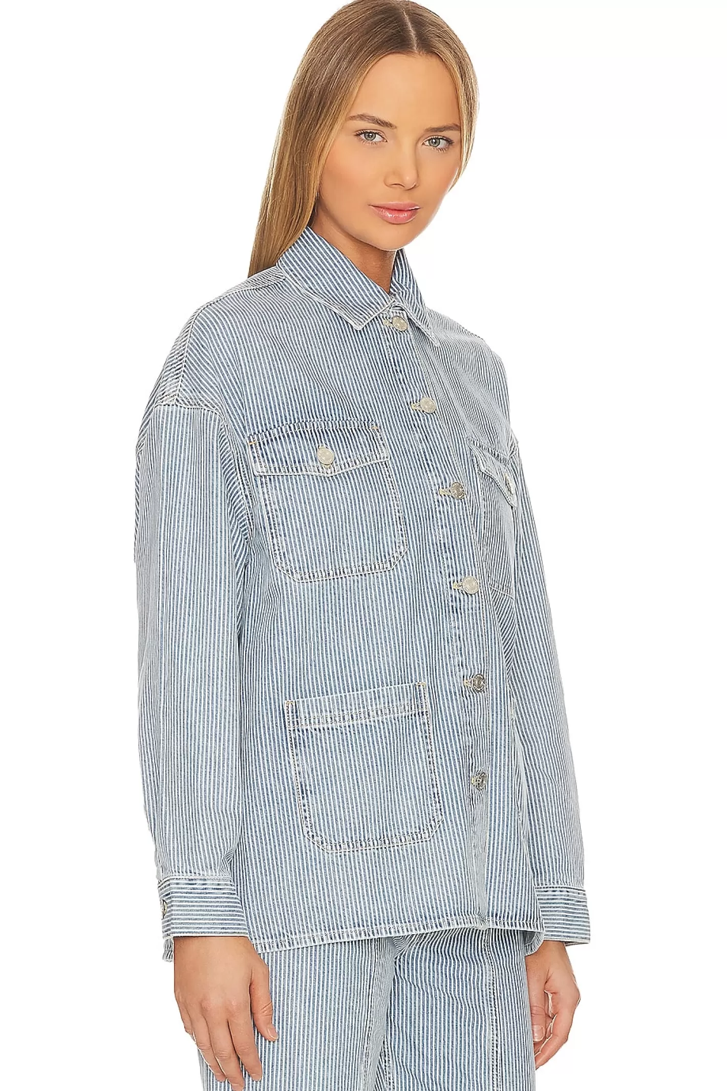 Diana Denim Shacket>Ena Pelly Cheap