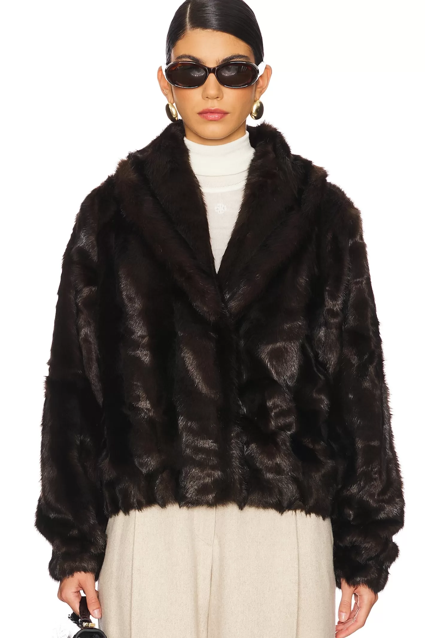 Dixie Faux Fur Jacket>The Garment Cheap