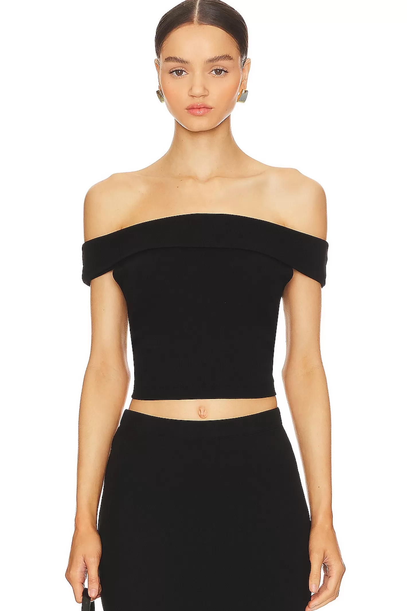 Don't Think Twice Off Shoulder Top>LA Made Hot