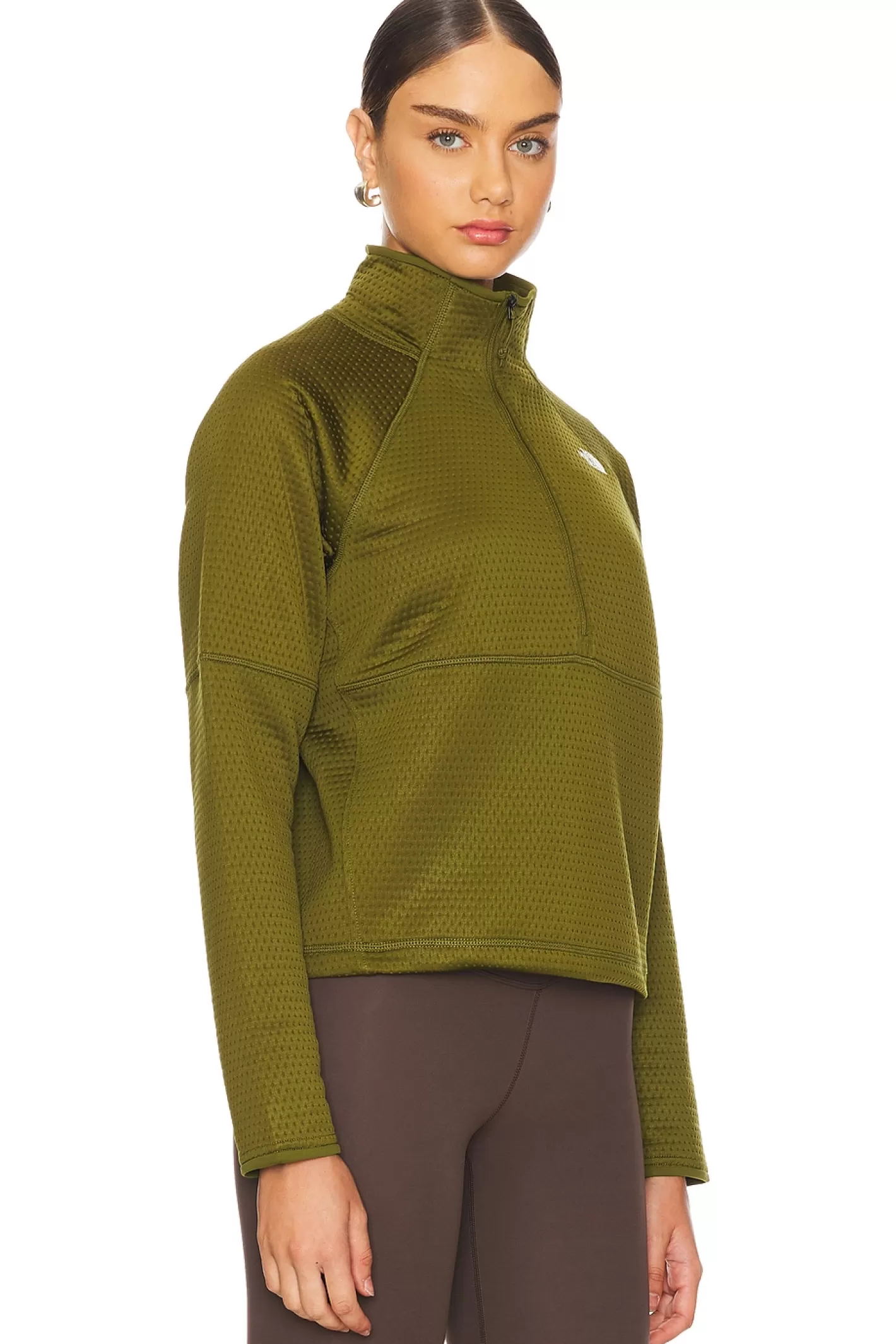 Dot Knit Thermal 1/4 Zip>The North Face Fashion