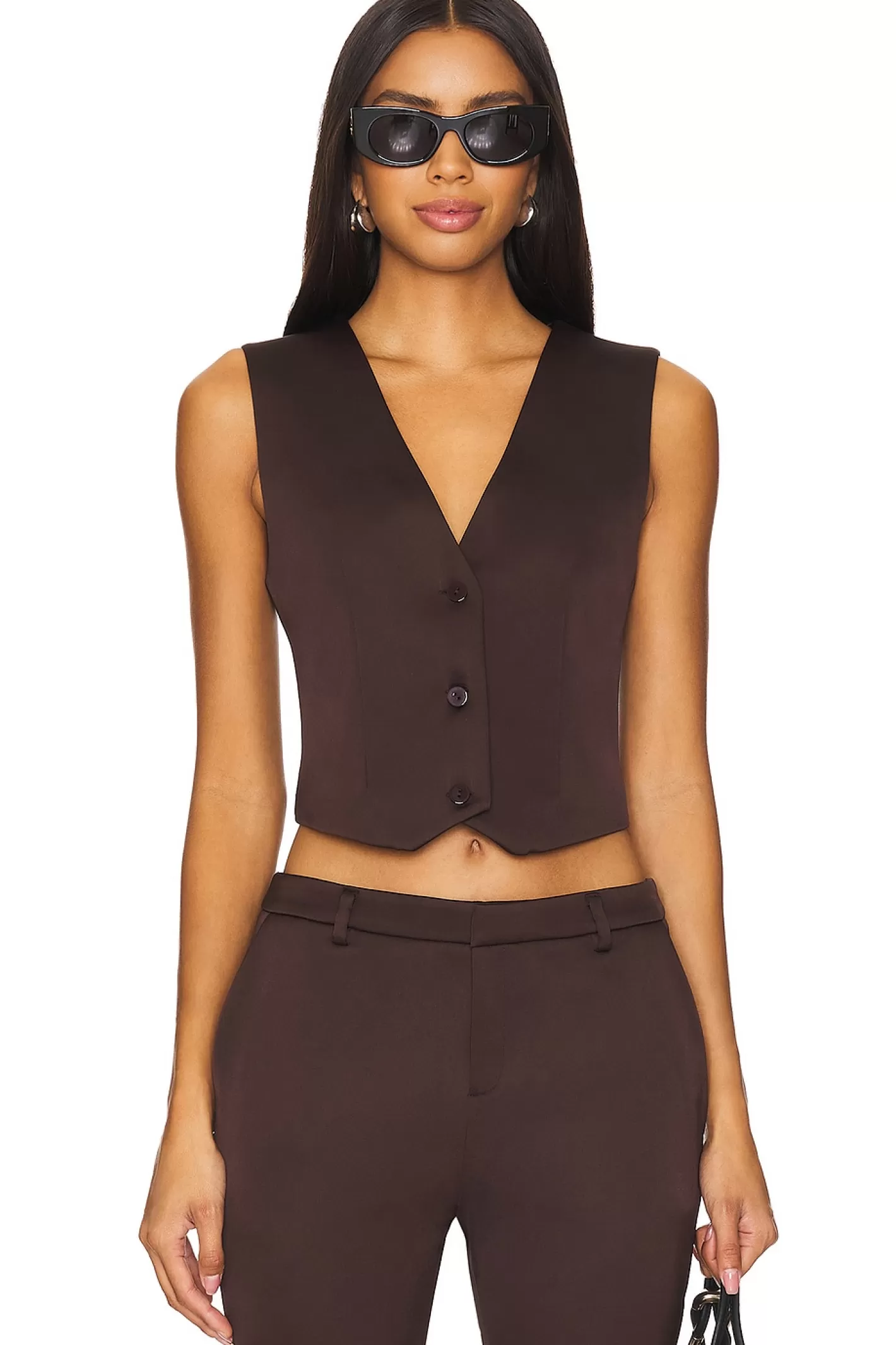 Edwina Havey Satin Vest>SER.O.YA Online