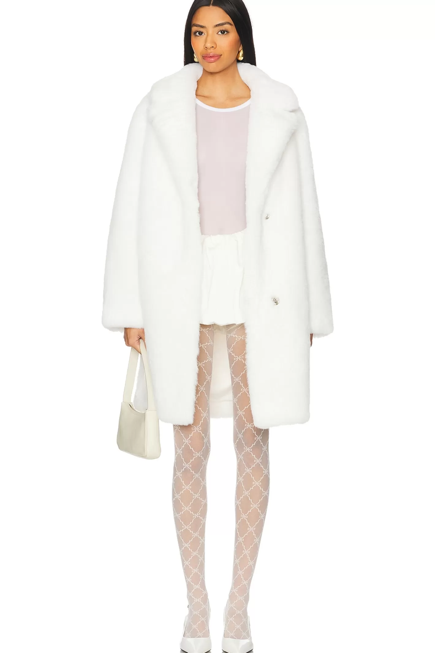 Elaine Faux Fur Coat>MORE TO COME Best