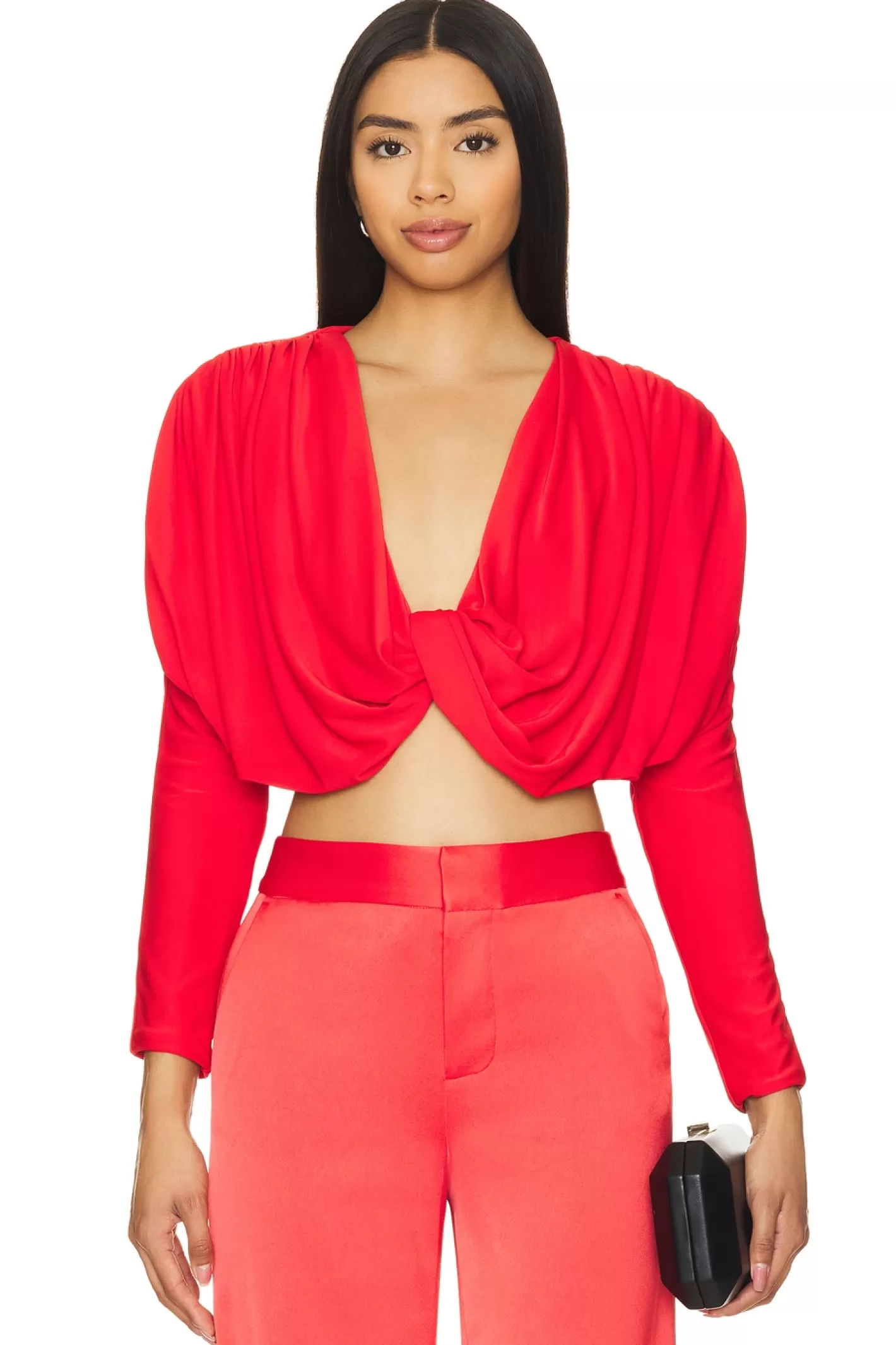 Elda Cropped Top>Alice + Olivia New