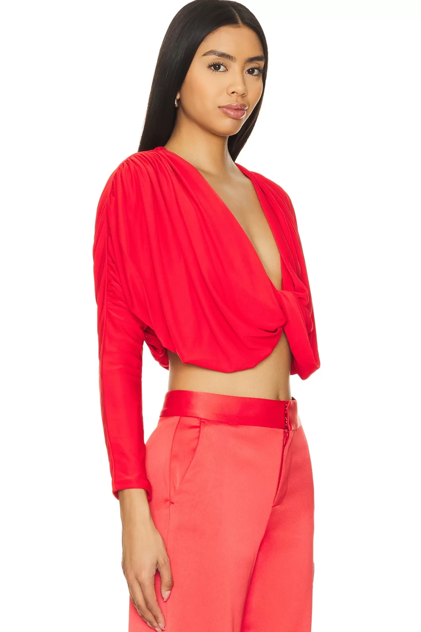 Elda Cropped Top>Alice + Olivia New