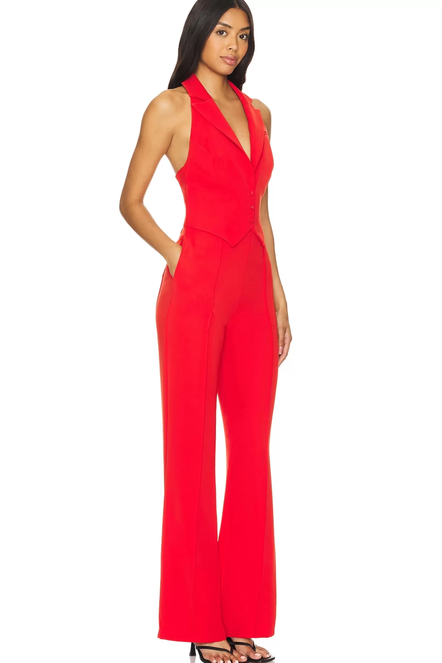 Elena Jumpsuit>Lovers and Friends Store