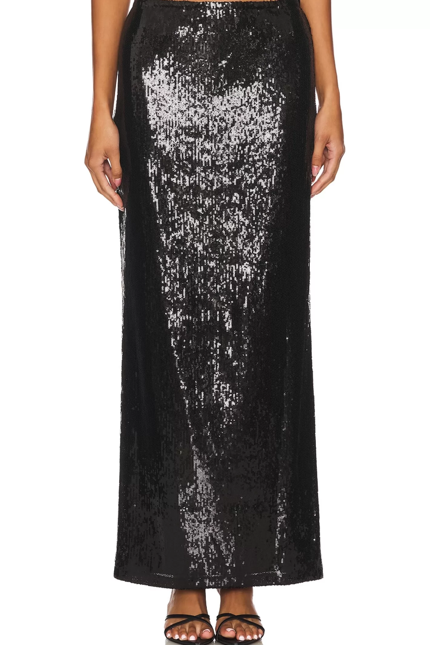 Elettra Sequin Column Skirt>LNA Best Sale