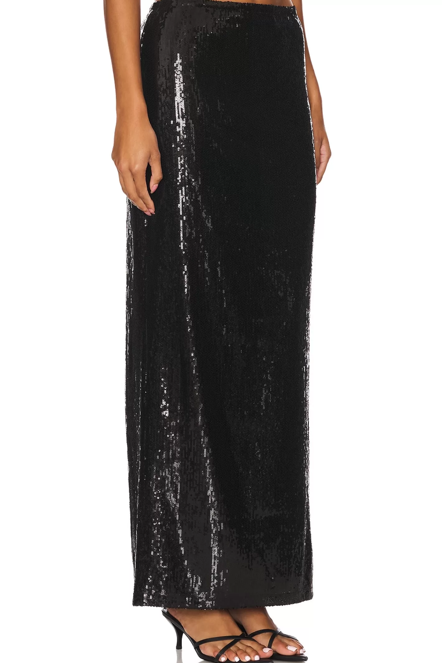 Elettra Sequin Column Skirt>LNA Best Sale