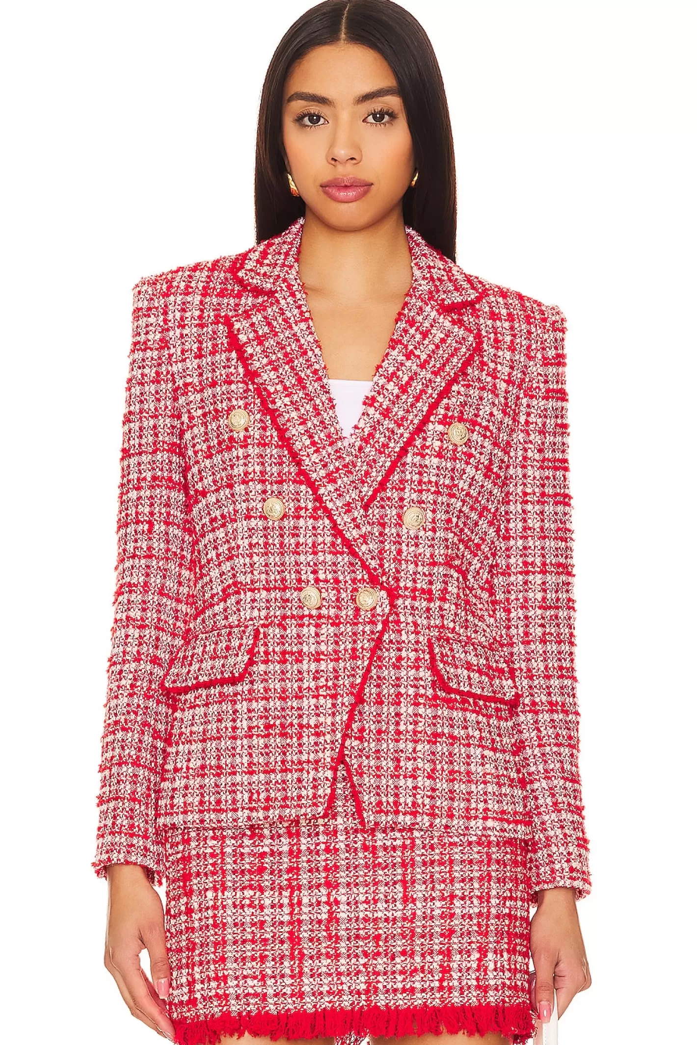 Eliza Tweed Blazer>Generation Love Shop