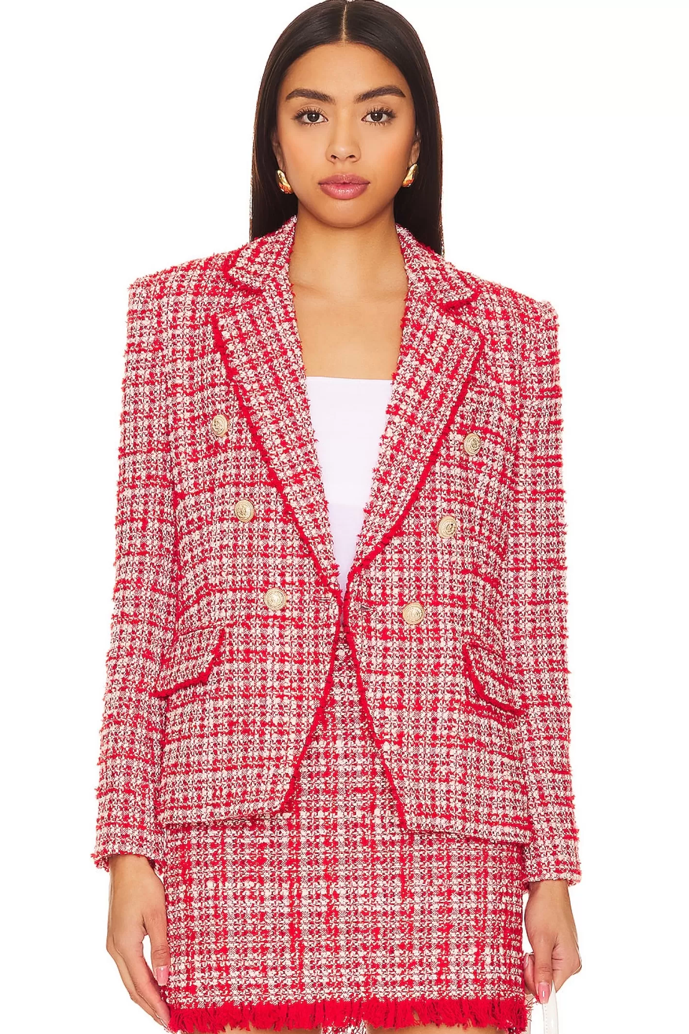 Eliza Tweed Blazer>Generation Love Shop