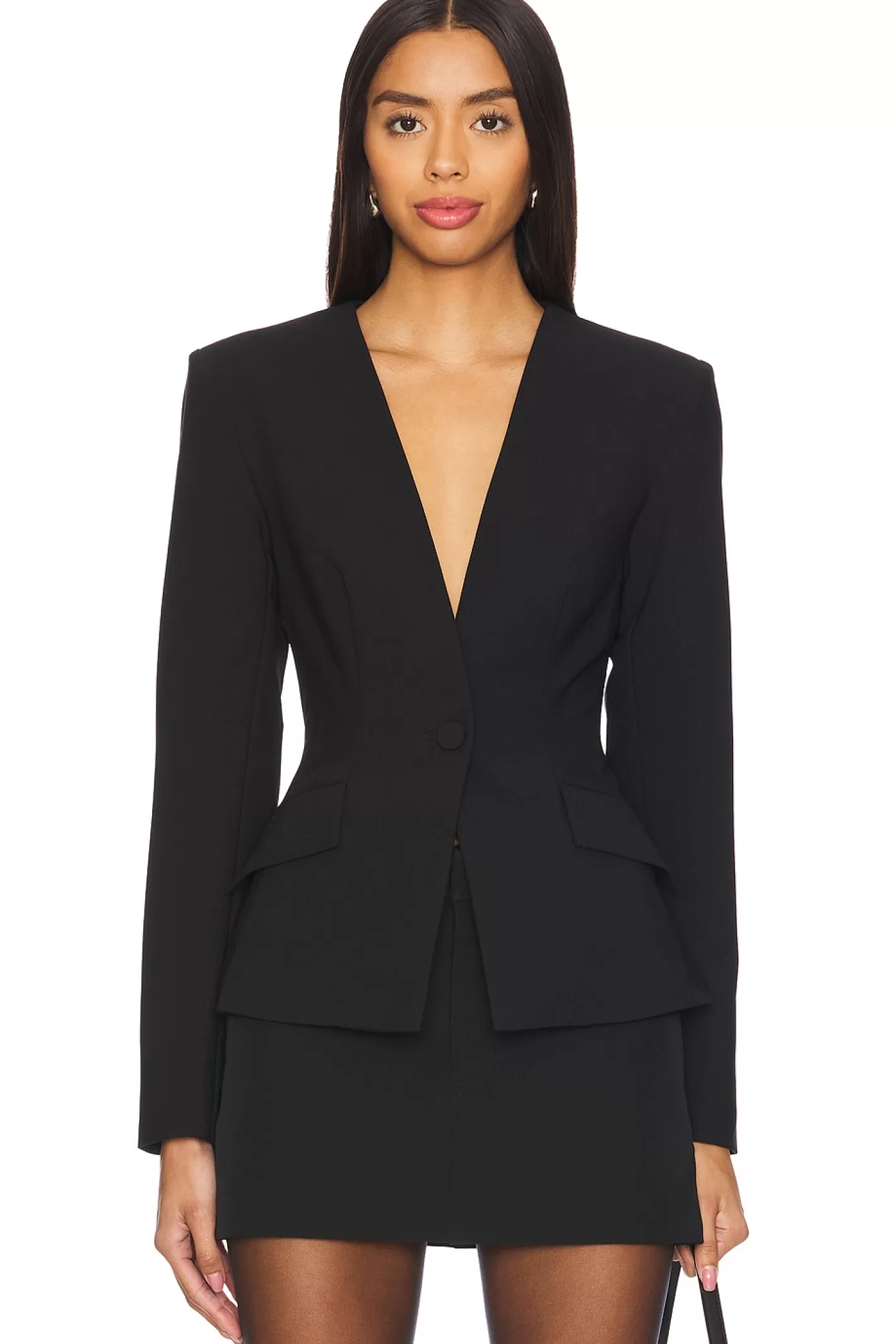 Elizabeth Deep V Blazer>ALL THE WAYS Best