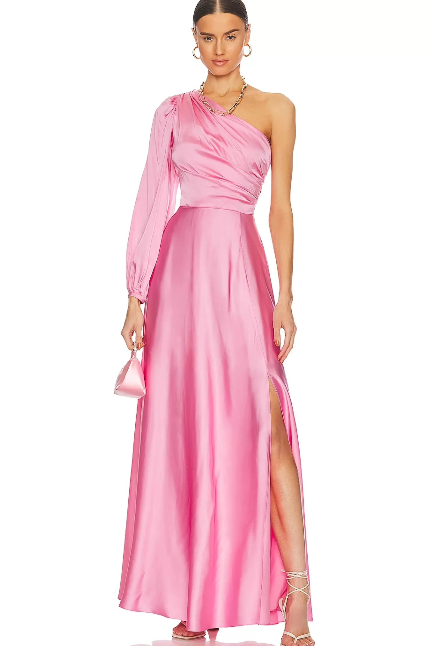 Elsabet One Shoulder Gown>AMUR Store