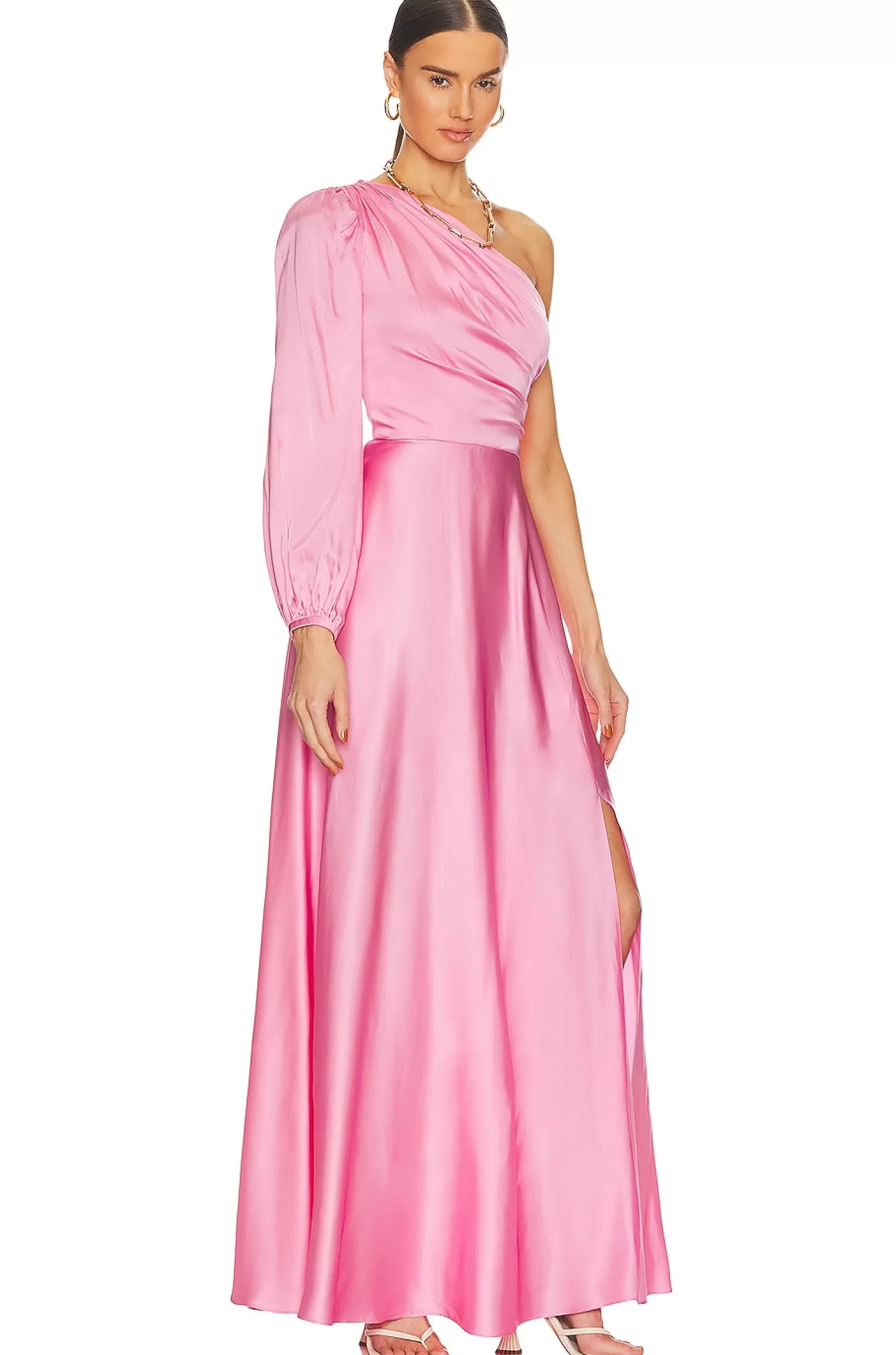 Elsabet One Shoulder Gown>AMUR Store