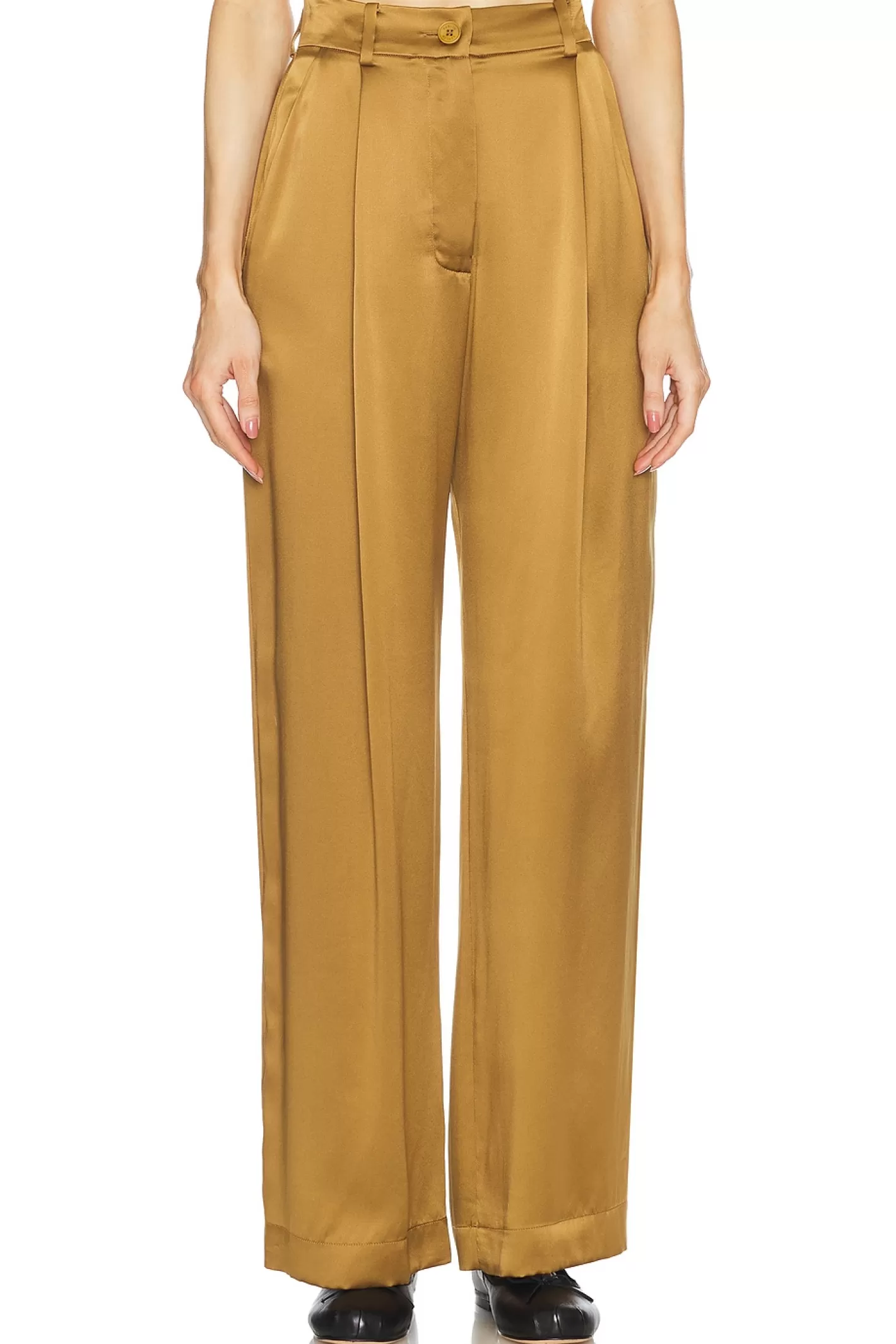 Emerson High Rise Pleated Pant>SABLYN Discount