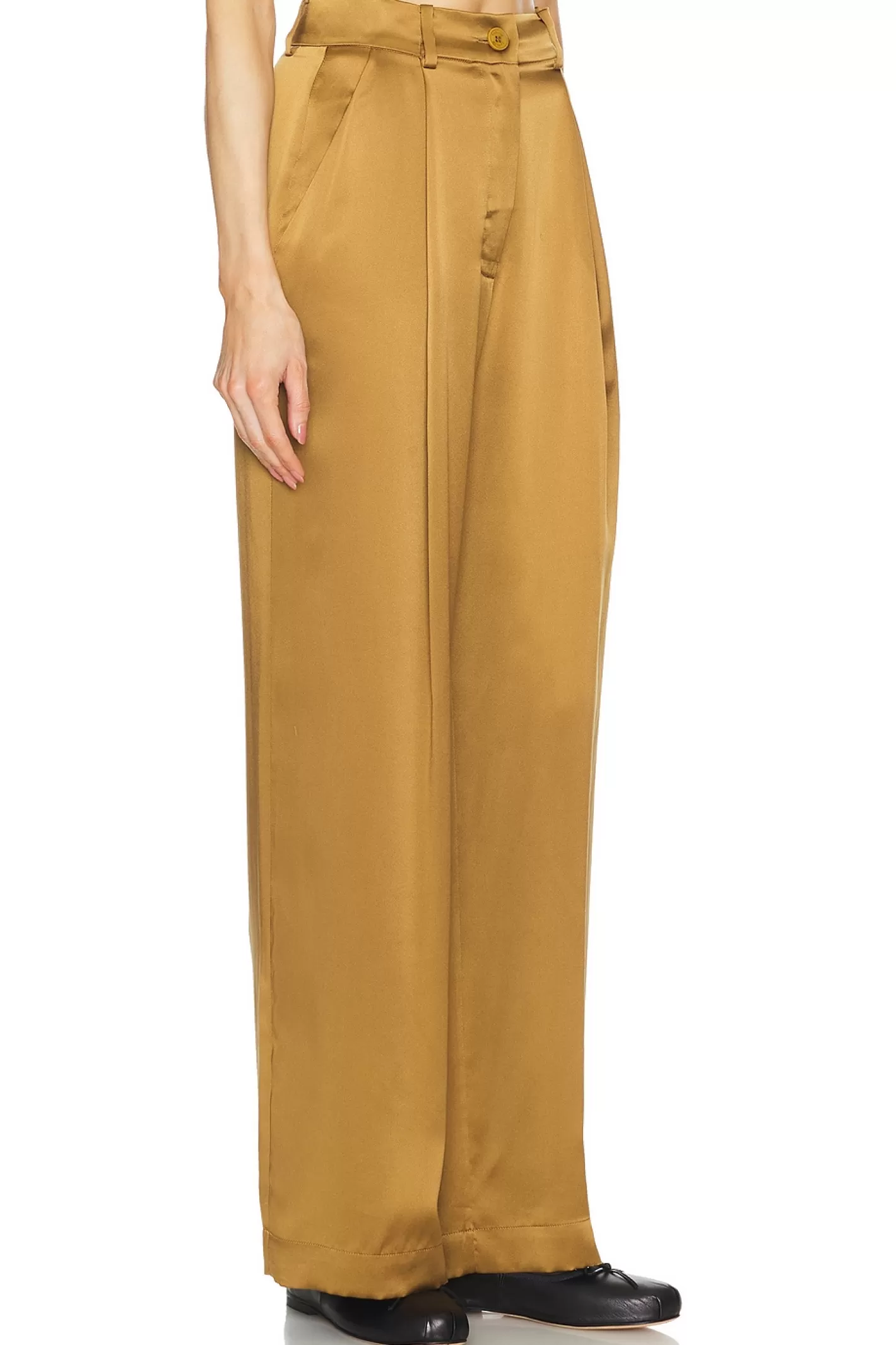 Emerson High Rise Pleated Pant>SABLYN Discount