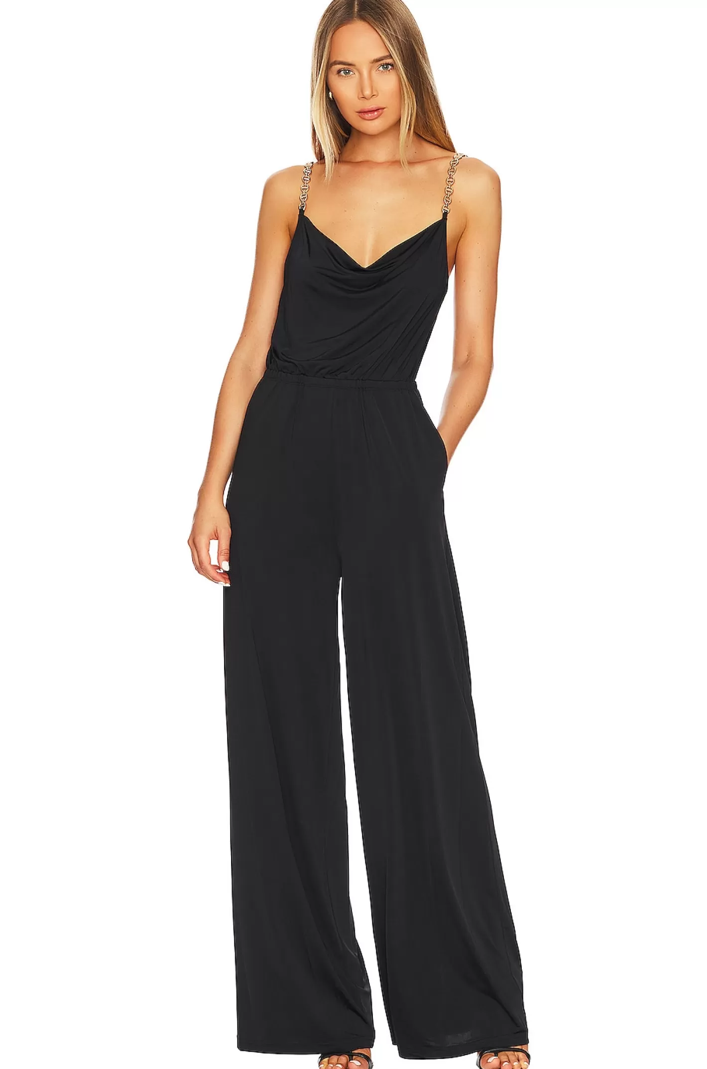 Emmett Cowl Neck Jumpsuit>L'AGENCE Best Sale