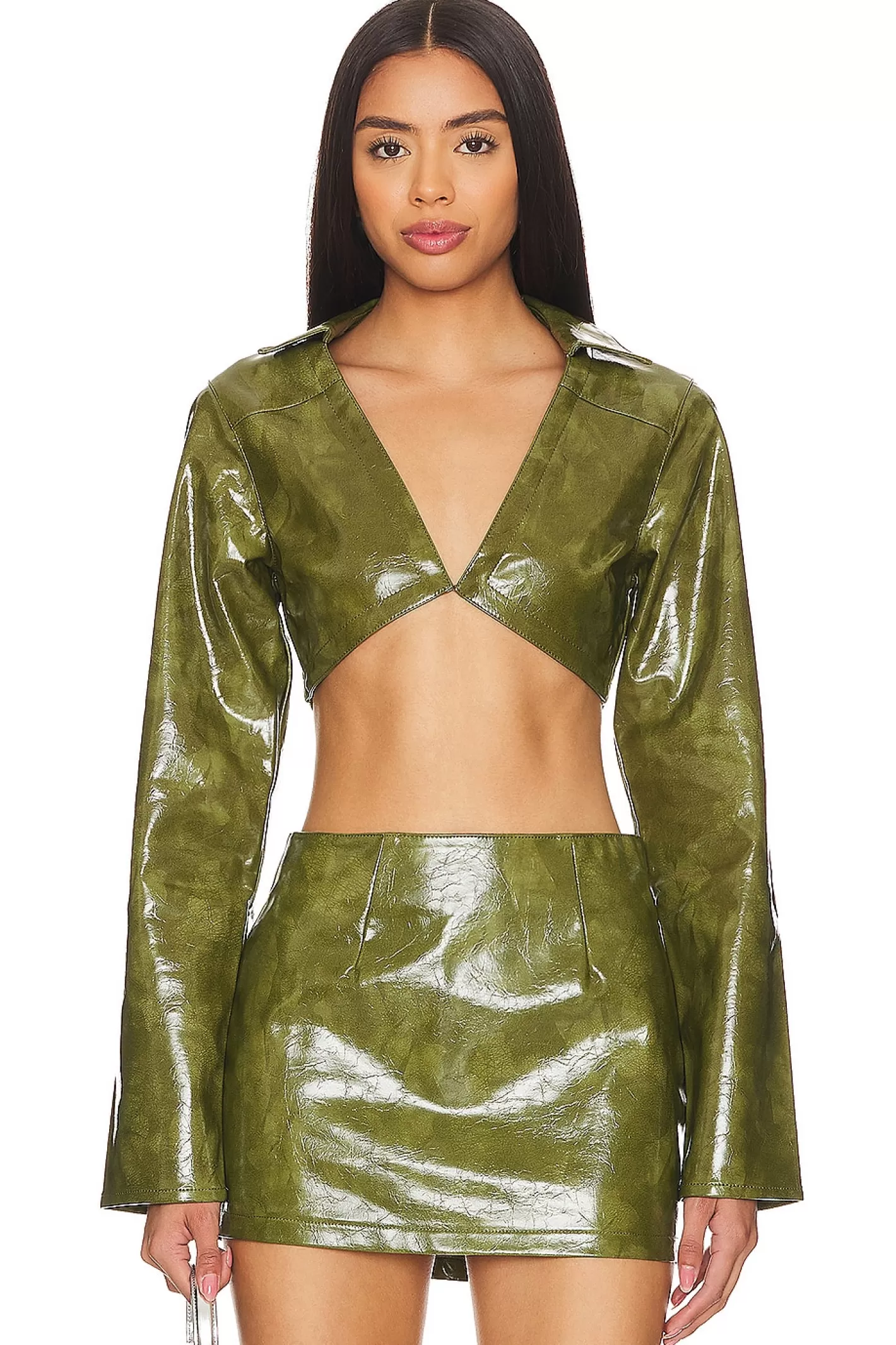 Ethel Faux Leather Jacket>superdown Online