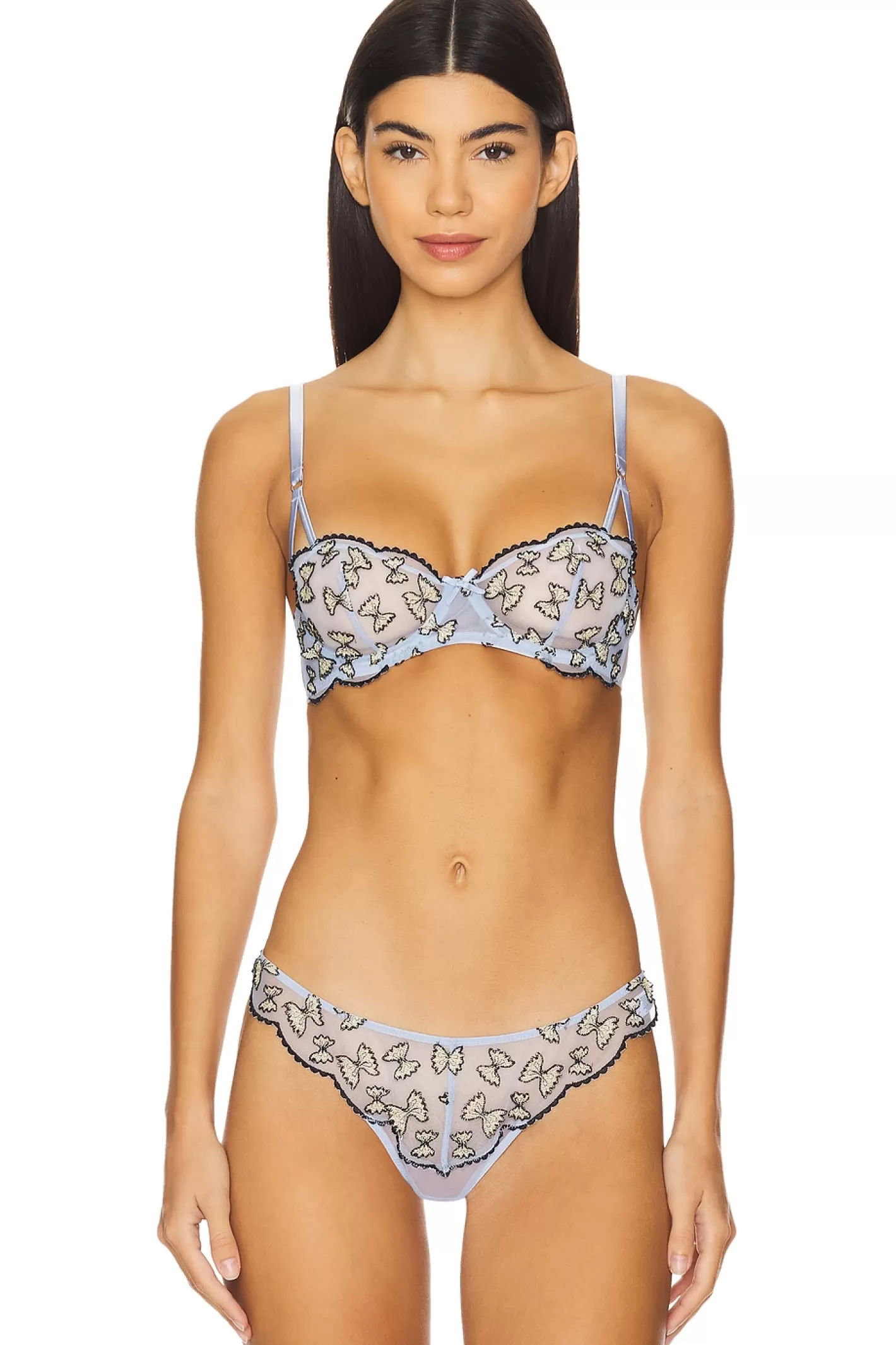 Farfalle Embroidery Balconette>fleur du mal Outlet
