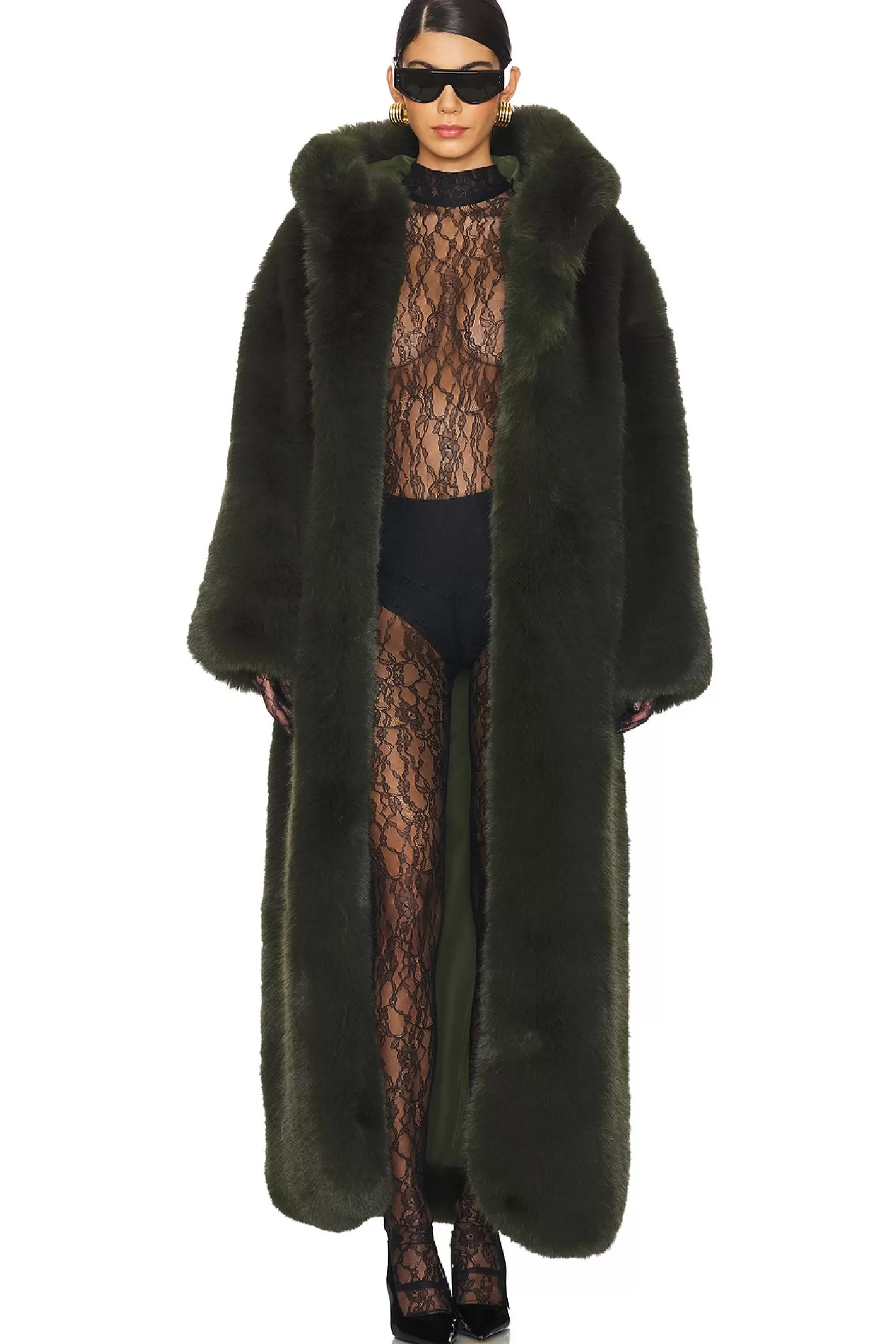 Faux Fur Coat>GIUSEPPE DI MORABITO Clearance