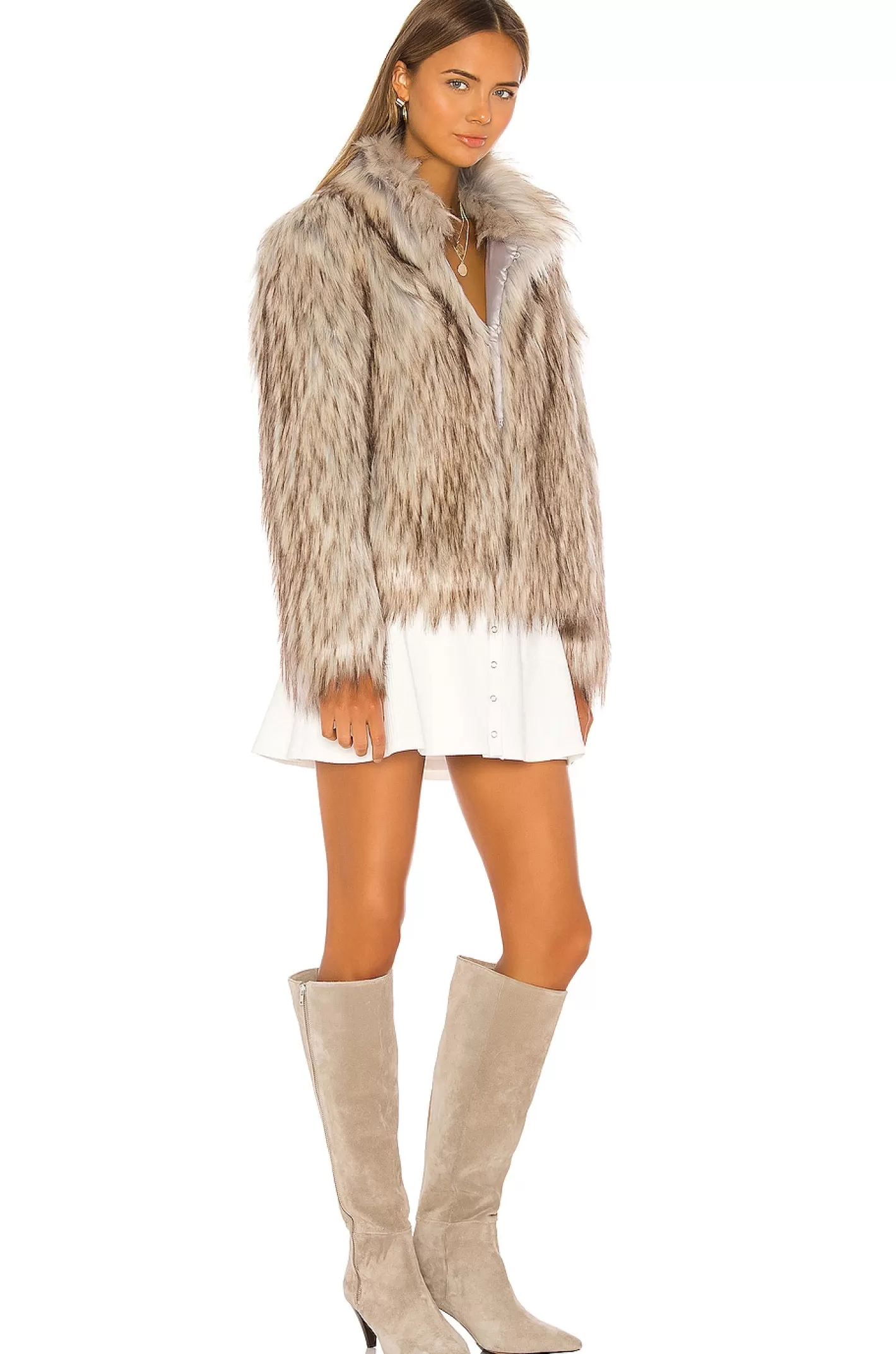 Faux Fur Jacket>Unreal Fur New