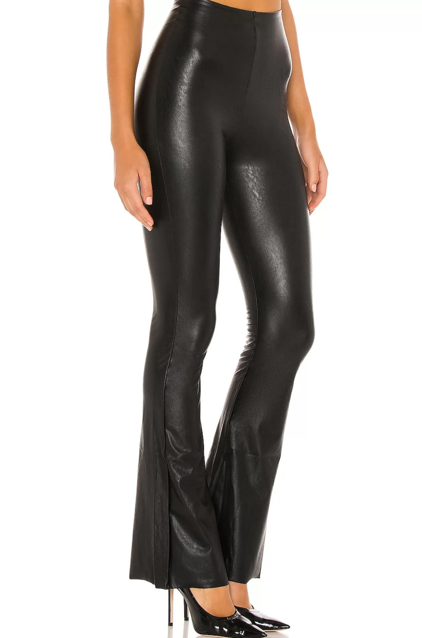 Faux Leather Flared Pant>Commando Discount