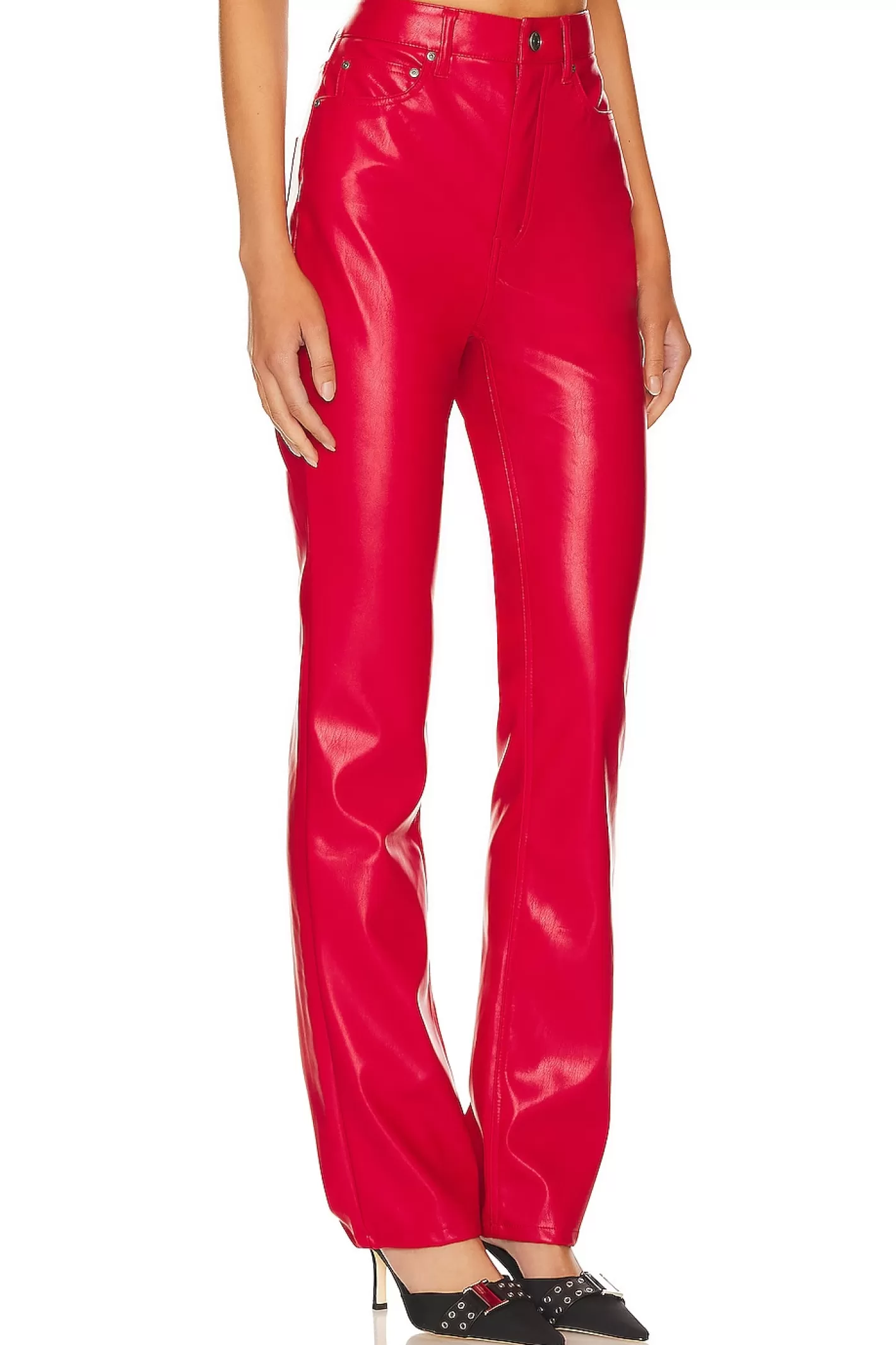 Faux Leather Heston Straight Leg Pants>AFRM Hot