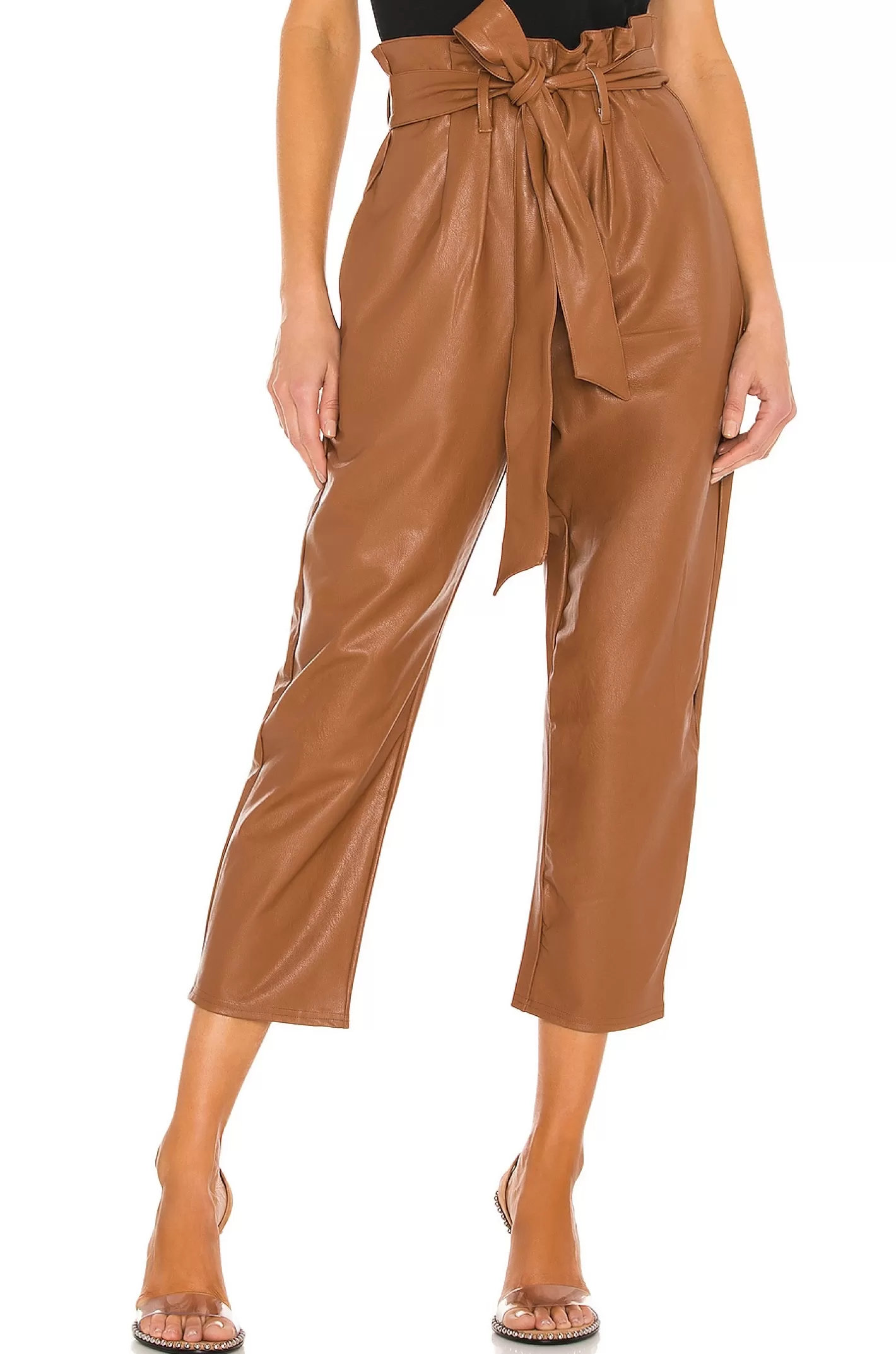 Faux Leather Paperbag Pant>Commando Sale