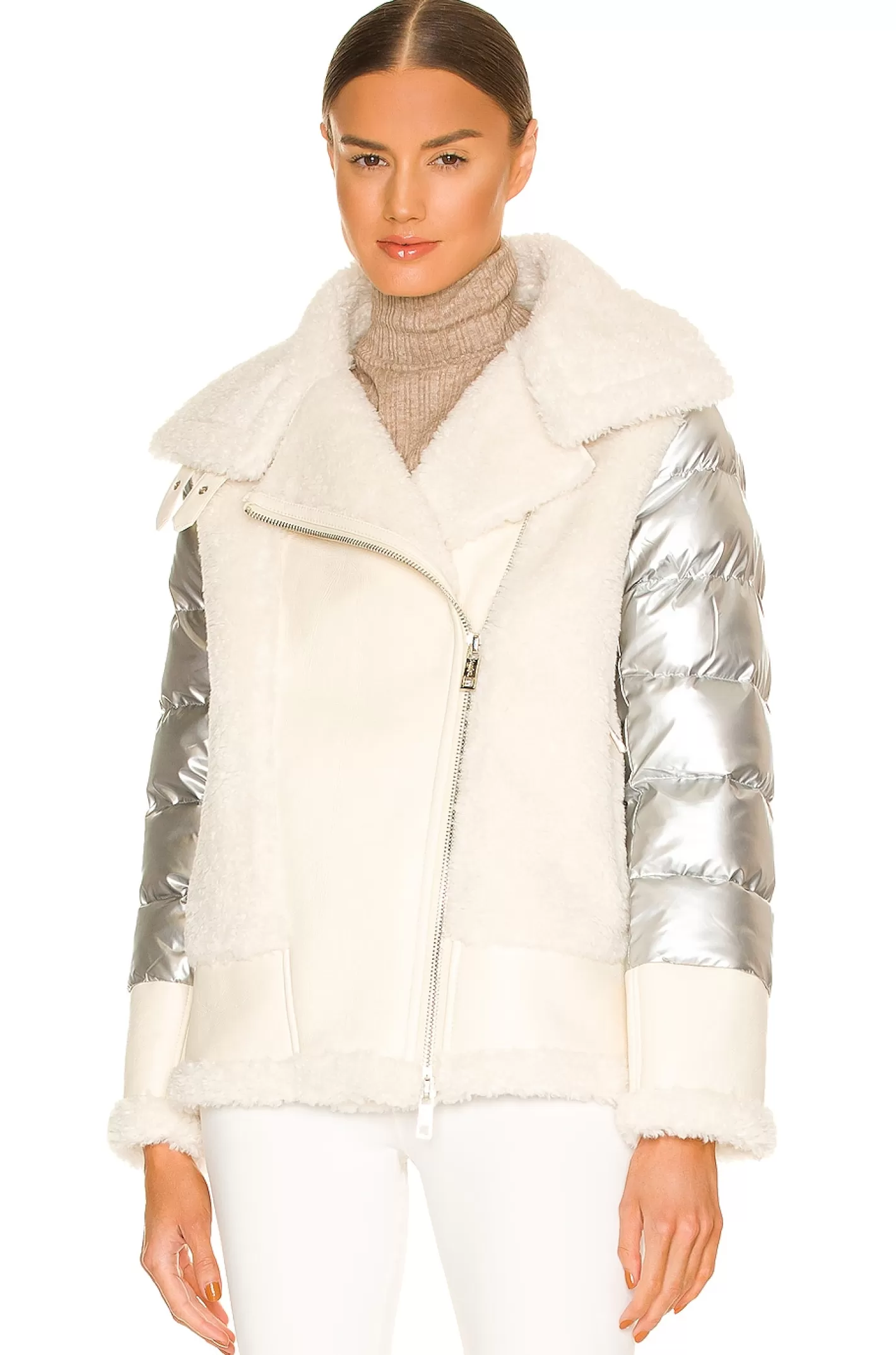 Faux Sherpa Moto Jacket>jocelyn Discount