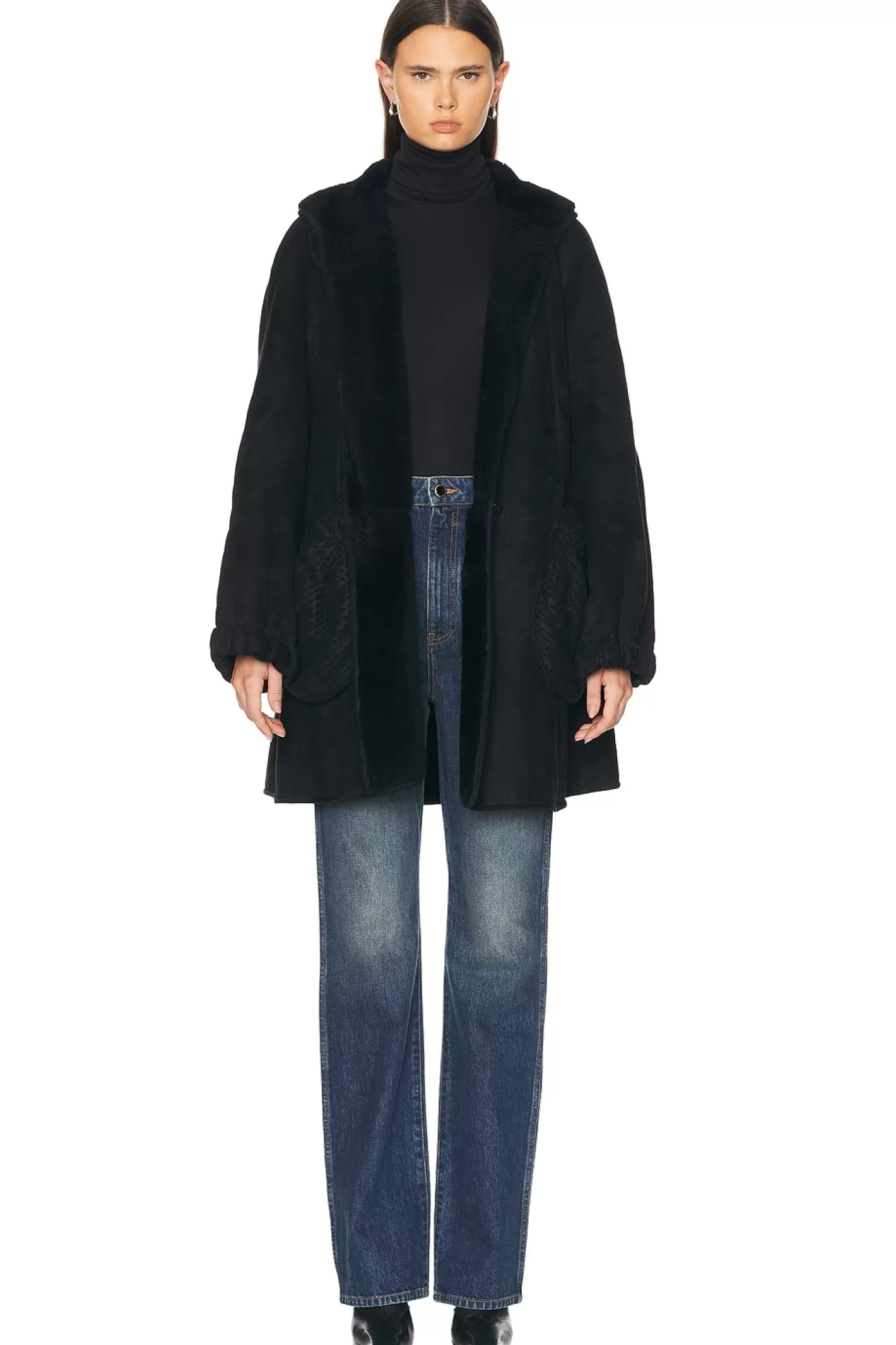 Fendi Shearling Jacket>FWRD Renew Cheap