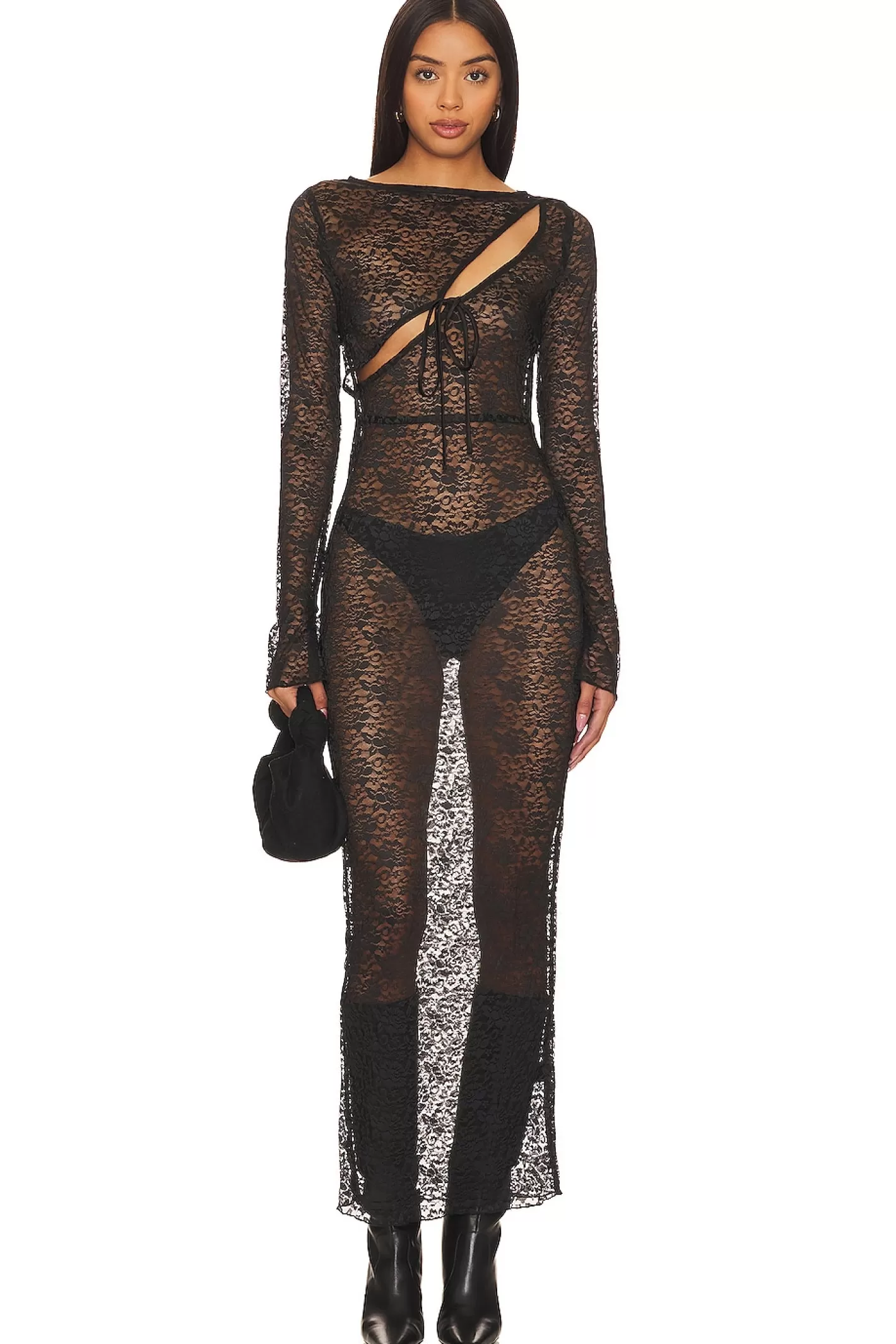 Fever Lace Maxi Dress>LIONESS Clearance