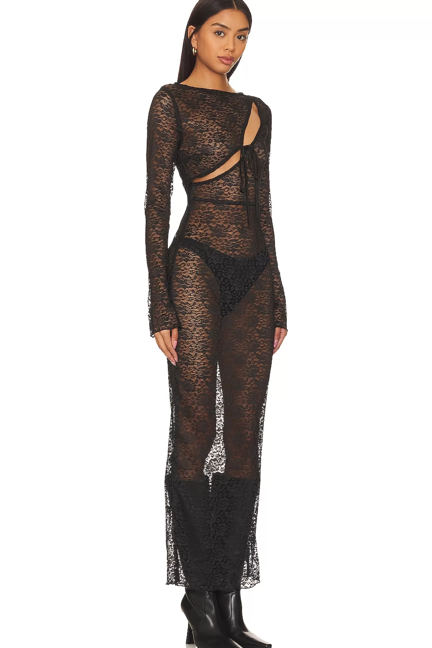 Fever Lace Maxi Dress>LIONESS Clearance