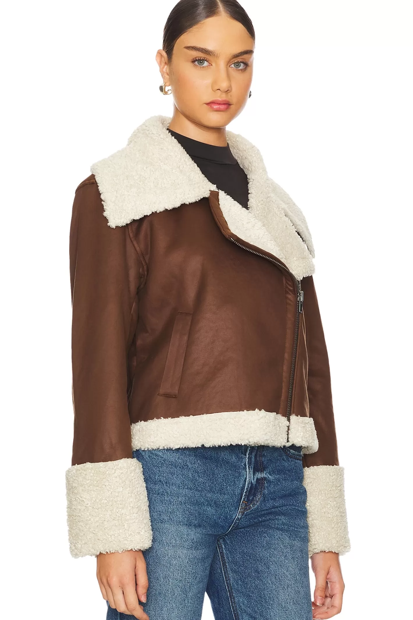 Finn Faux Leather Jacket>Bardot Discount